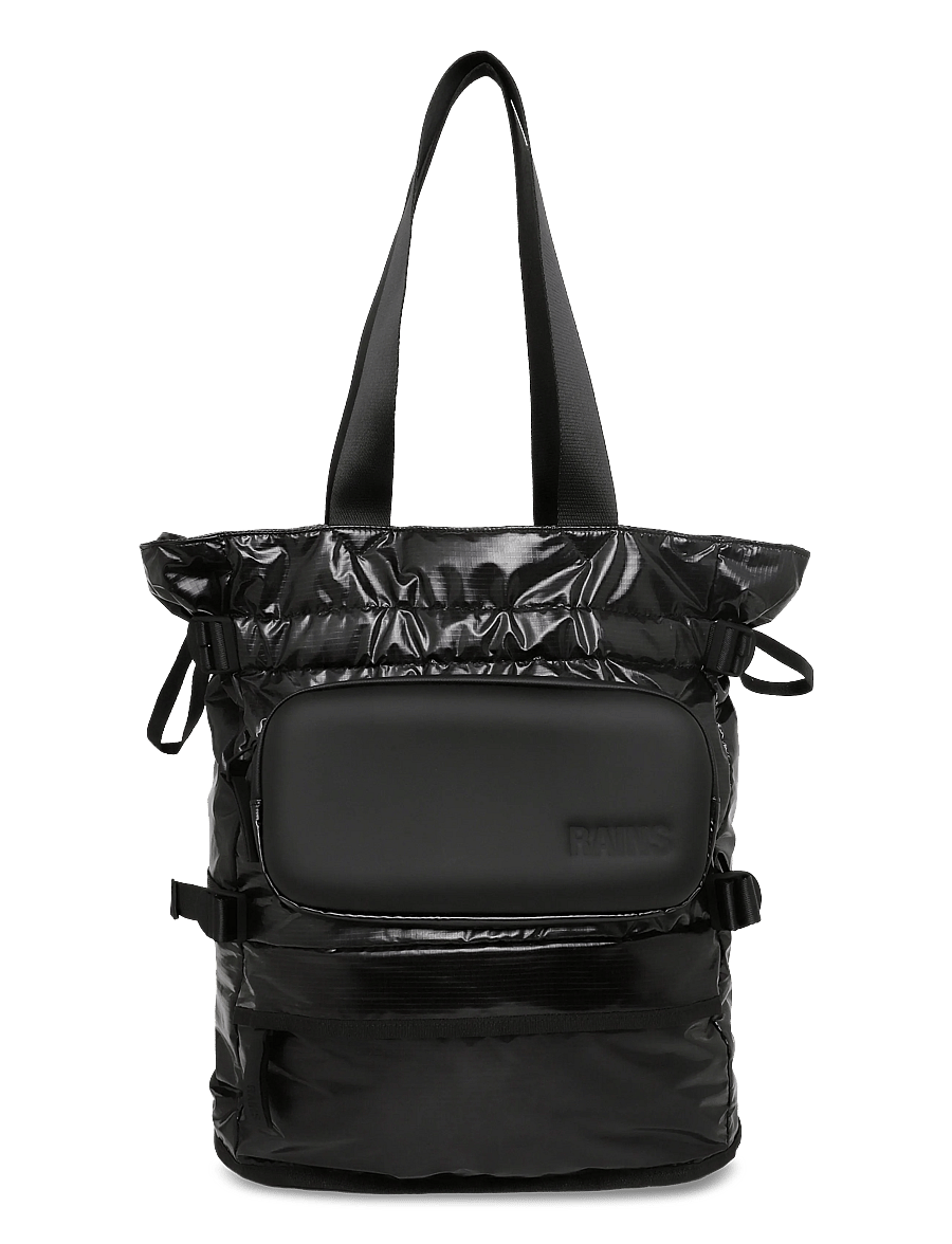 Rains - Sibu Shield Tote Bag W3 - tote bags - black - 0