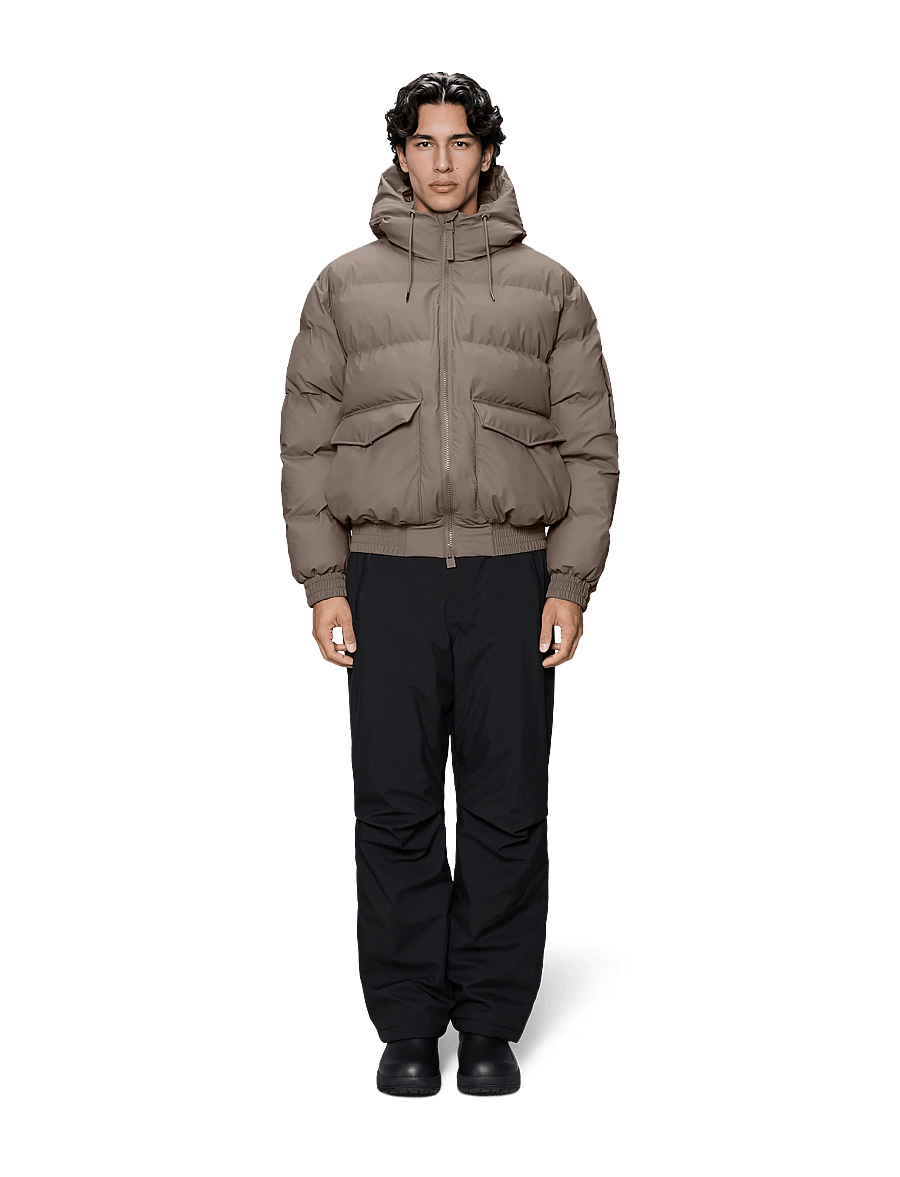 Rains - Alta Bomber Puffer Jacket W3T3 - padded jackets - cinder - 0