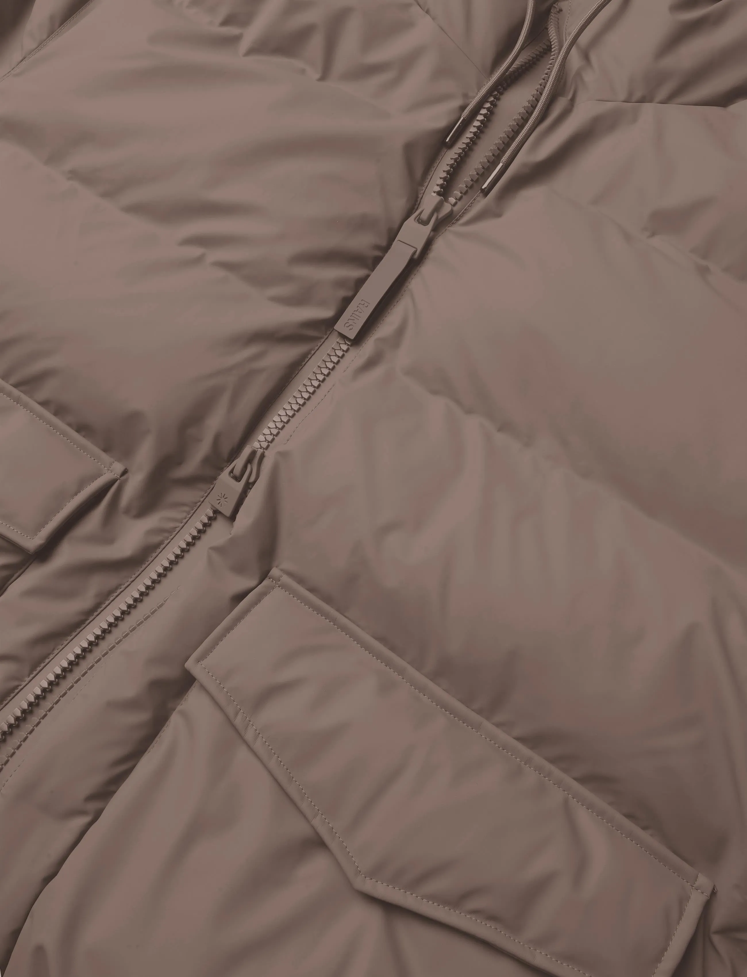 Rains - Alta Bomber Puffer Jacket W3T3 - padded jackets - cinder - 4