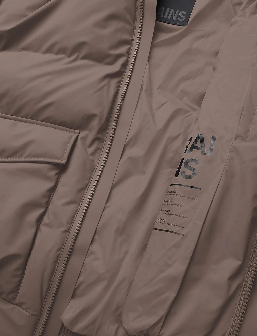 Rains - Alta Bomber Puffer Jacket W3T3 - voodriga jakid - cinder - 5