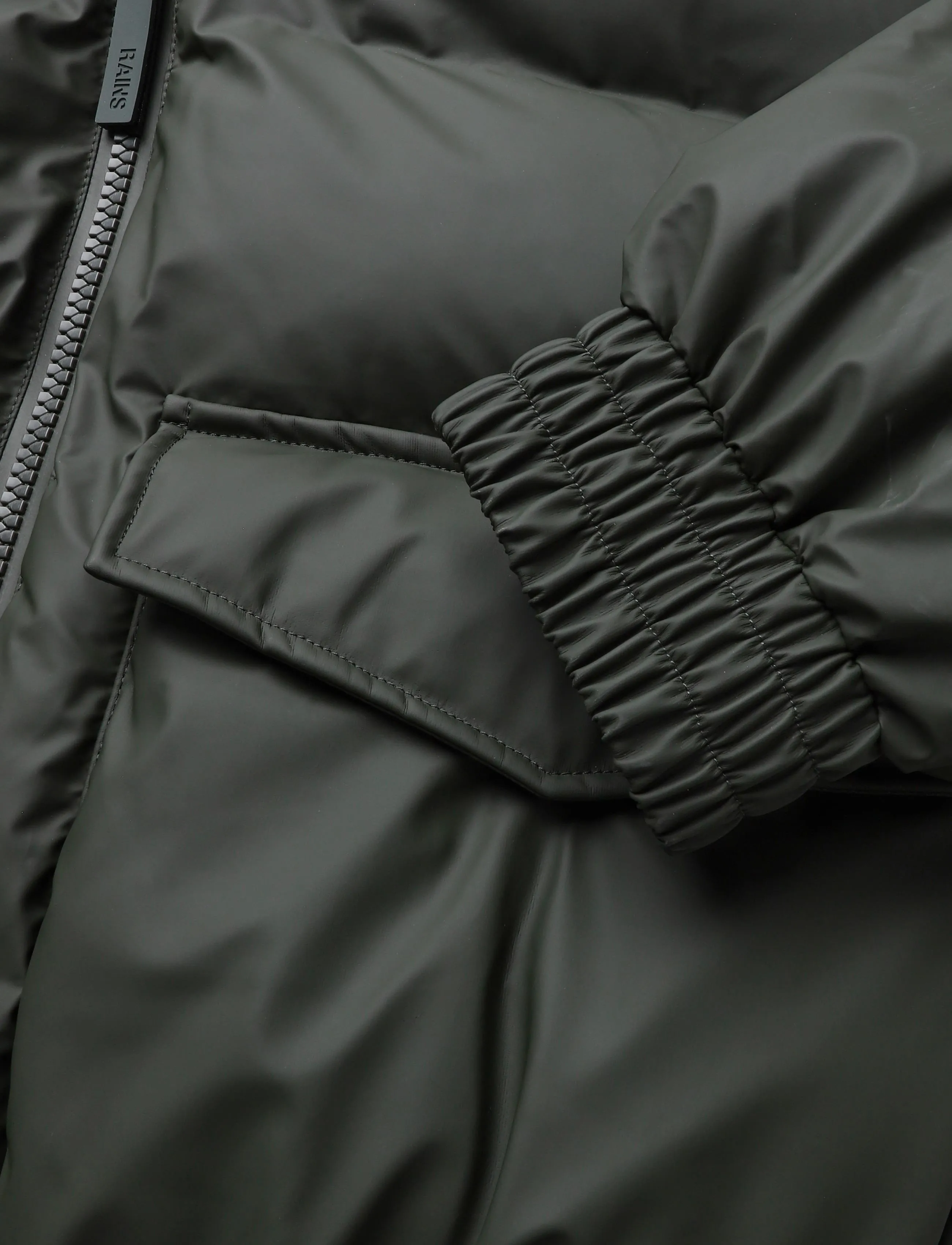 Rains - Alta Bomber Puffer Jacket W3T3 - fodrade jackor - green - 3