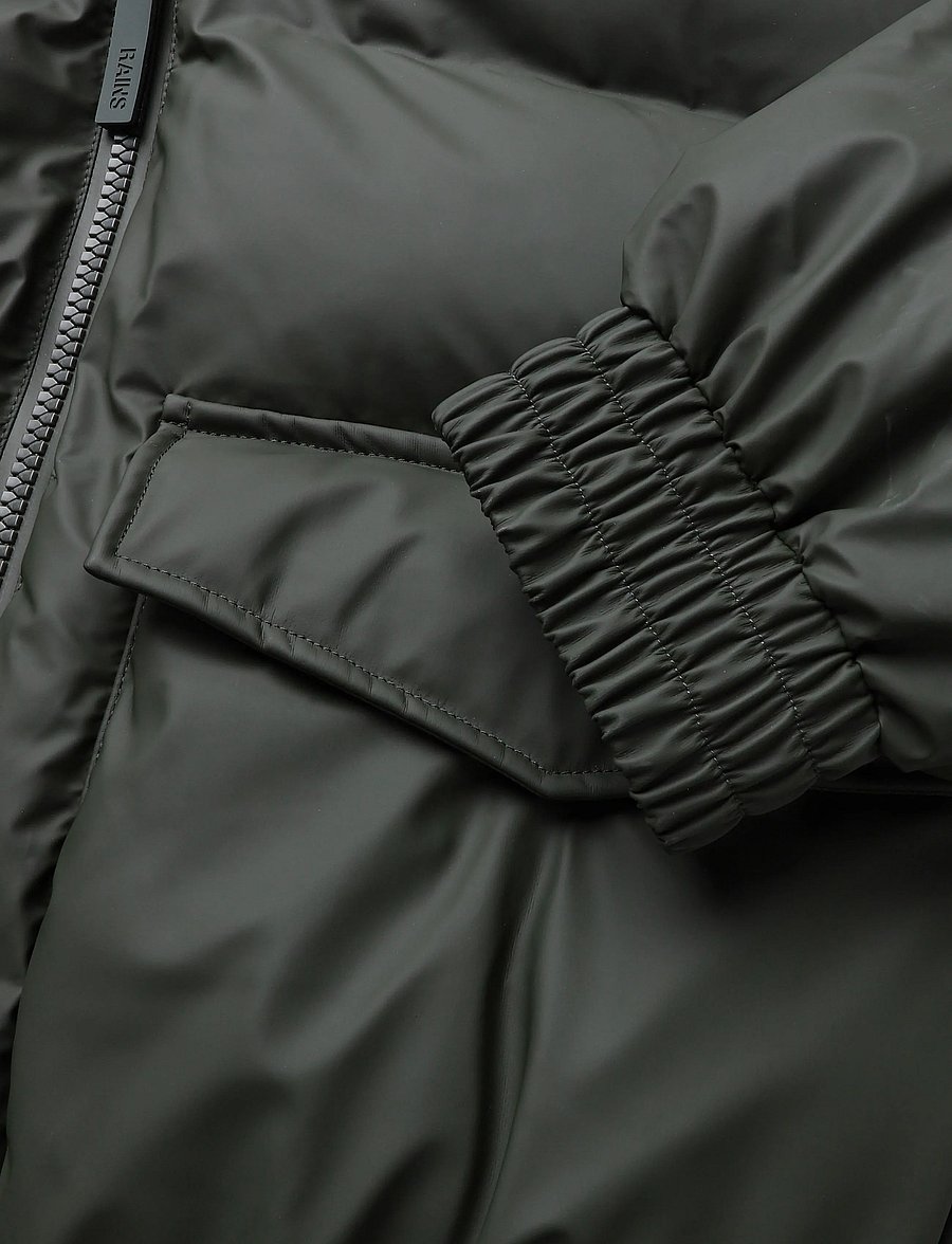Rains - Alta Bomber Puffer Jacket W3T3 - fodrade jackor - green - 3