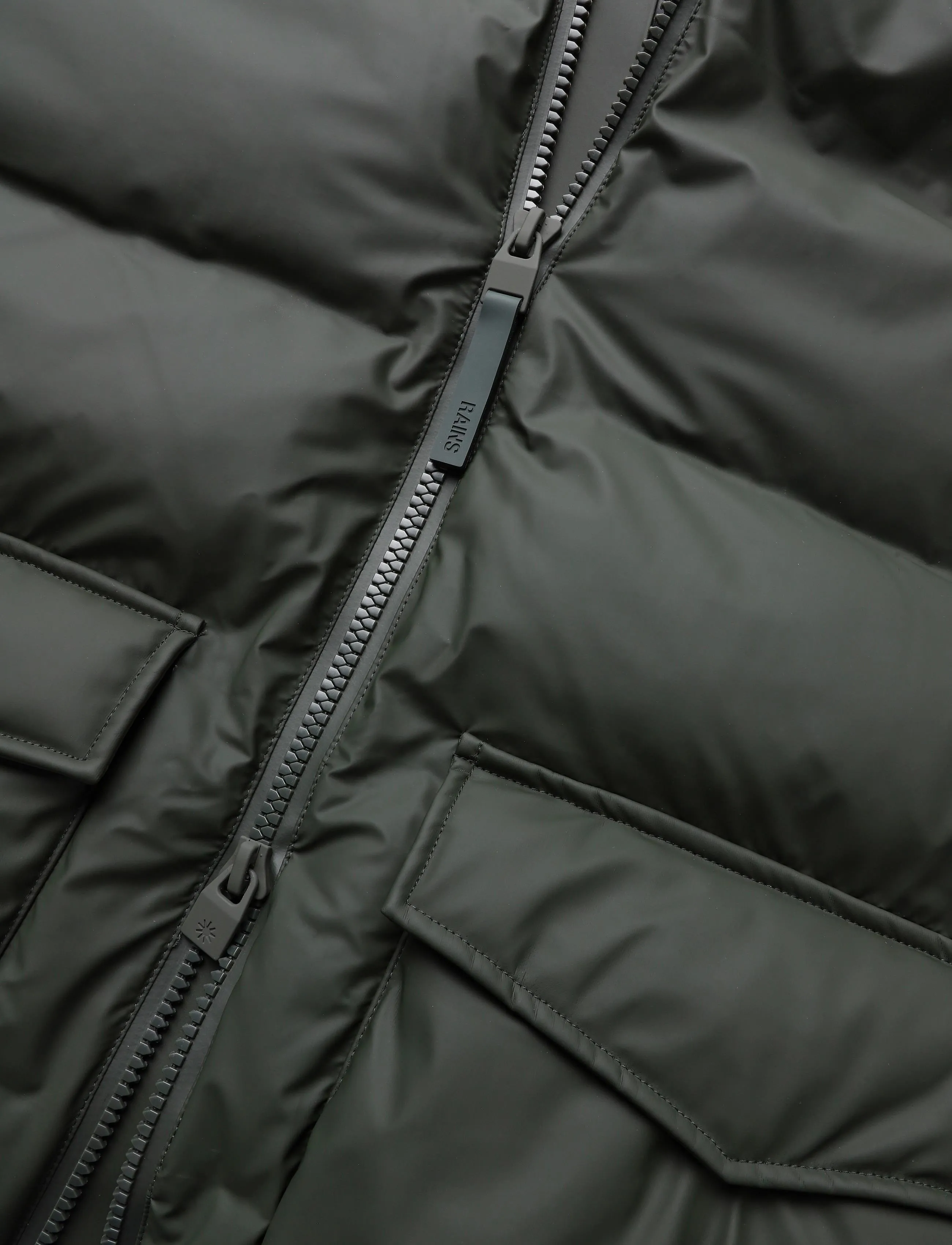 Rains - Alta Bomber Puffer Jacket W3T3 - fodrade jackor - green - 4