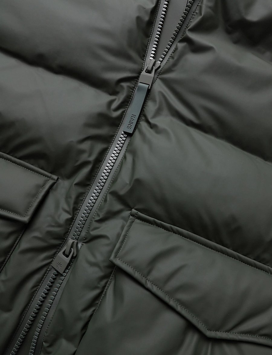 Rains - Alta Bomber Puffer Jacket W3T3 - fodrade jackor - green - 4