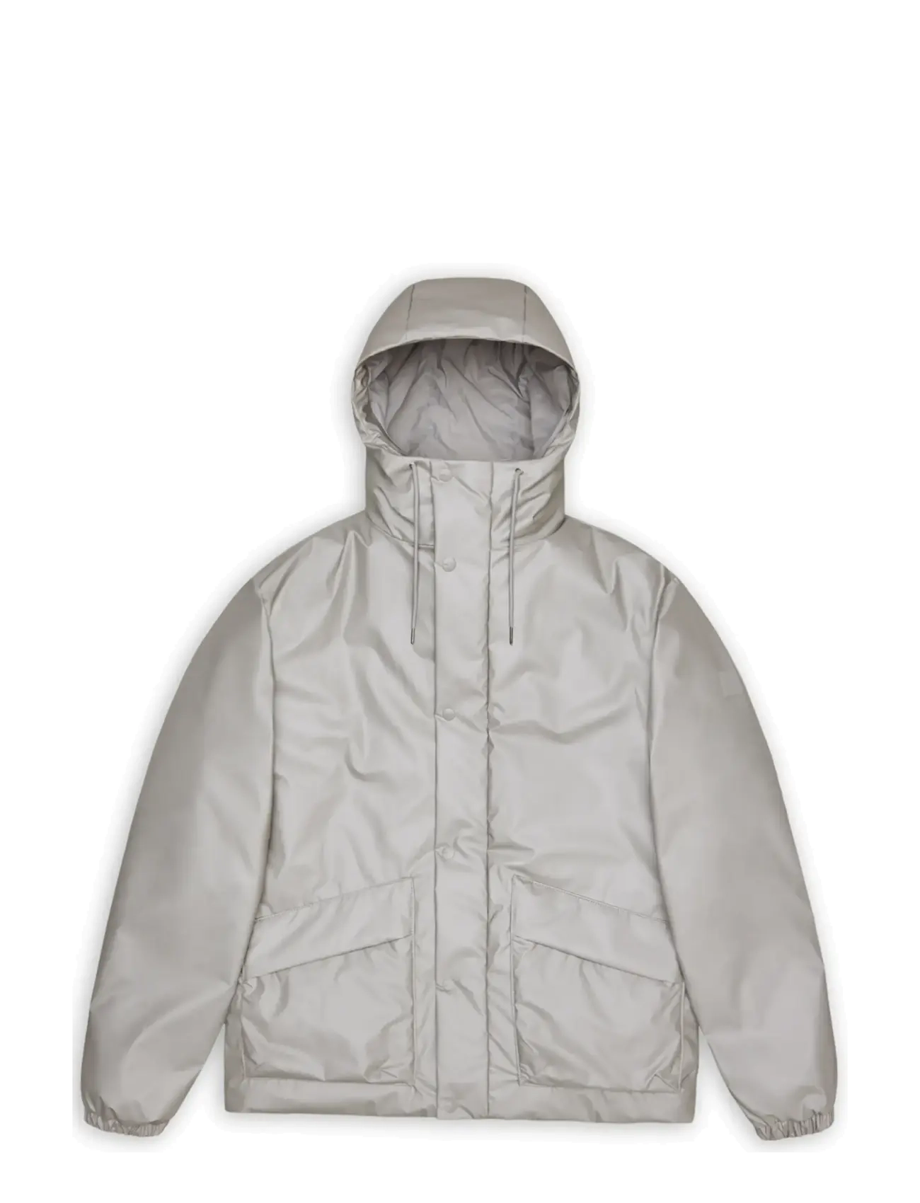 RAINS Lohja Insulated Cargo Jacke W3T2 Silber - XS - Herren