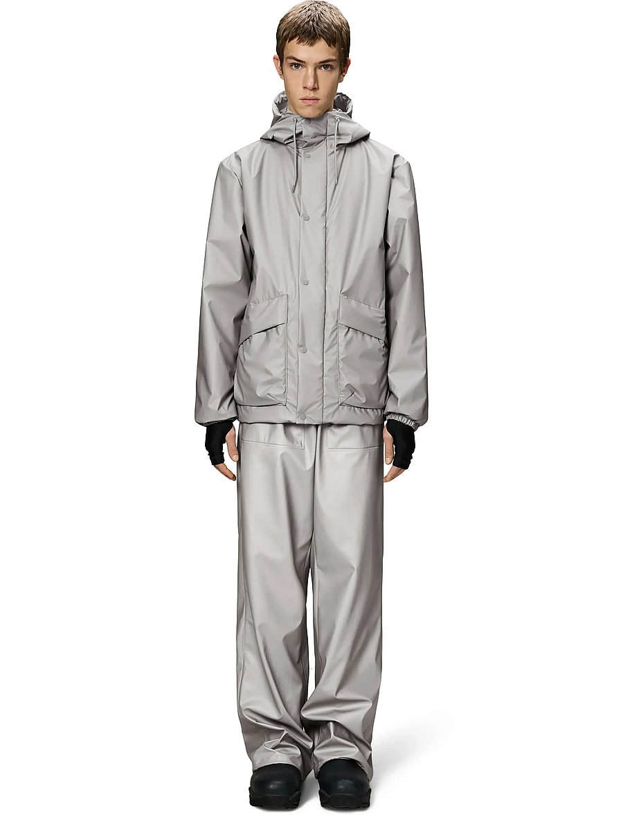 Rains - Lohja Insulated Cargo Jacket W3T2 - dūnu jakas - nimbus - 2
