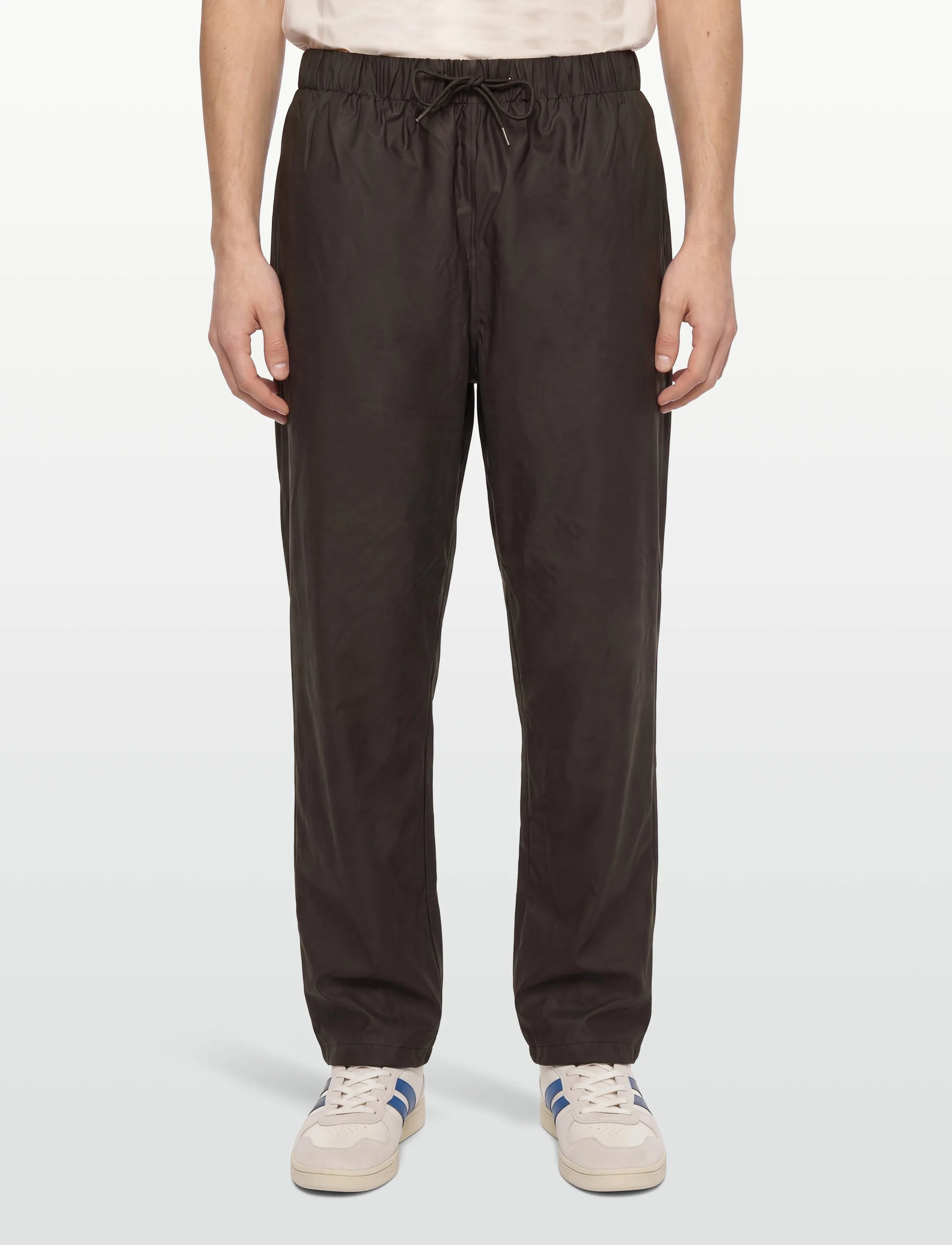Rains - Lohja Insulated Pants W3T2 - casual trousers - bark - 3