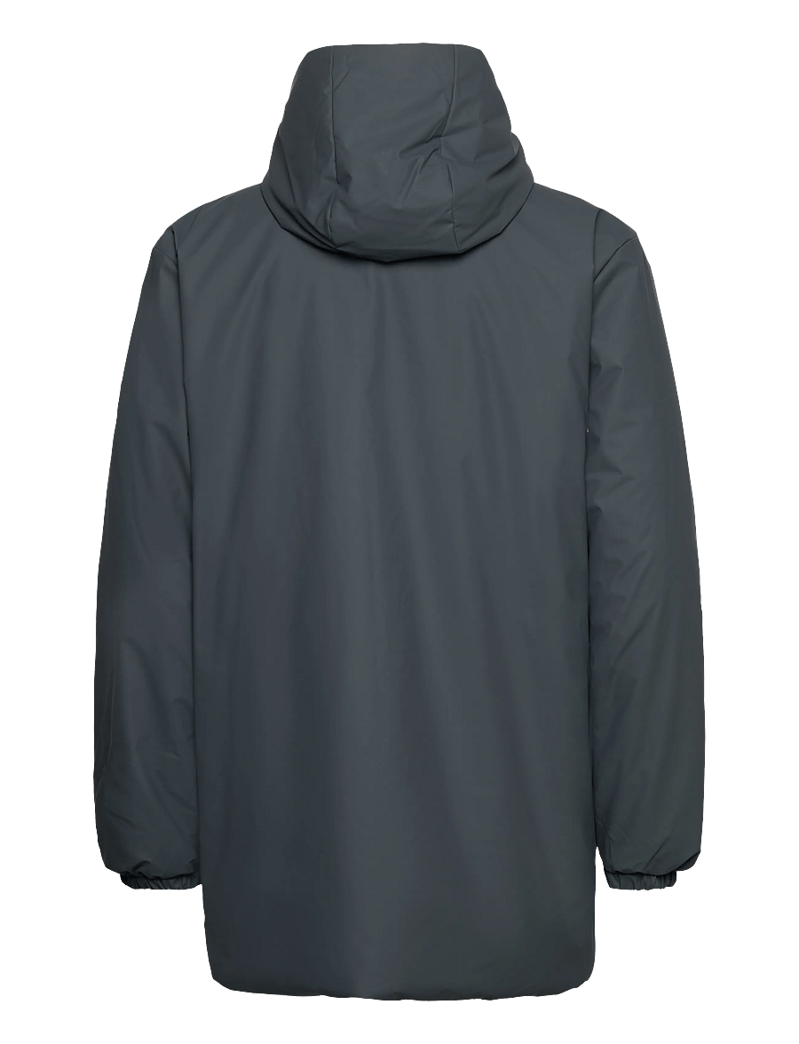 Rains - Lohja Long Insulated Cargo Jacket W3T2 - dunjackor - lagoon - 1