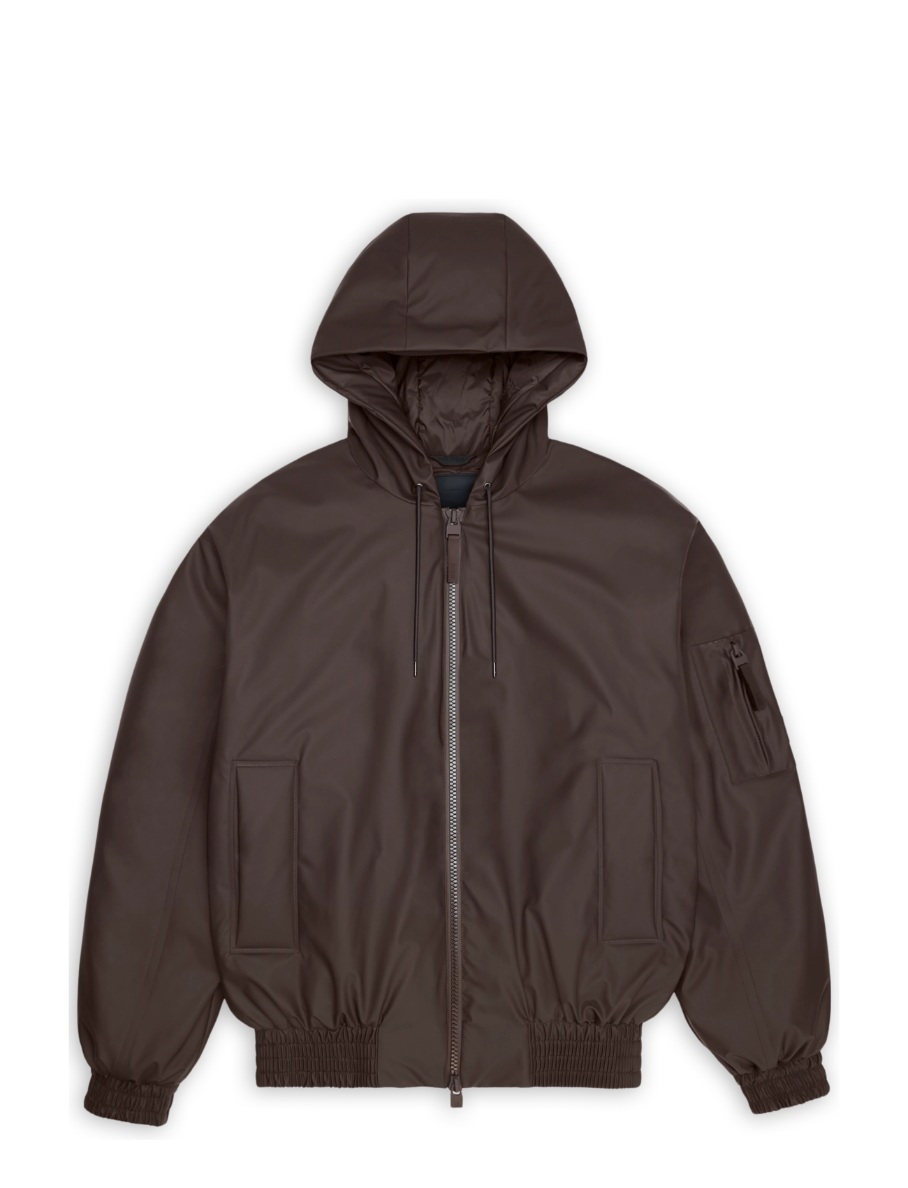 Rains - Lohja Insulated Bomber Jacket W3T1 - herbstjacken - bark - 1