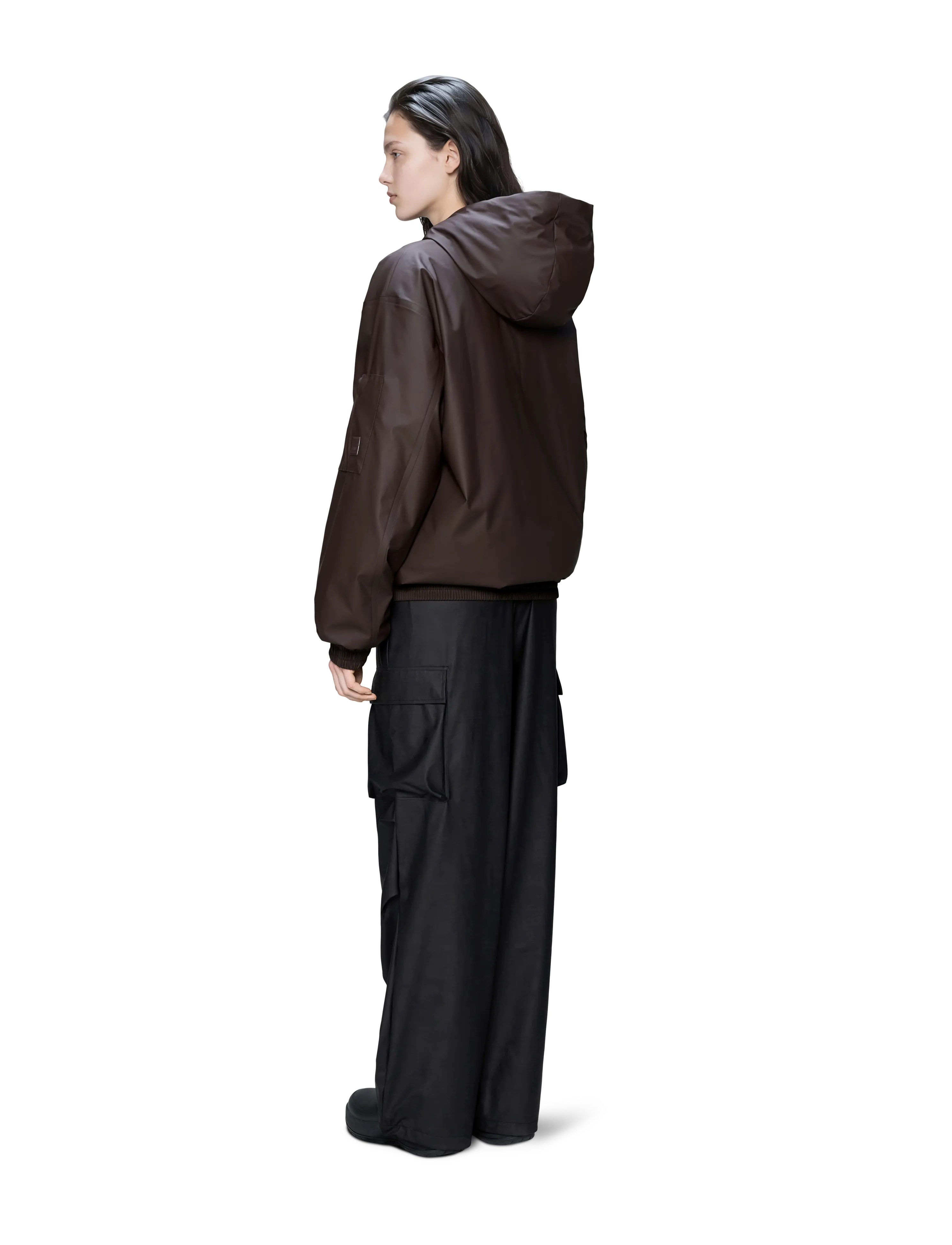 Rains - Lohja Insulated Bomber Jacket W3T1 - herbstjacken - bark - 2
