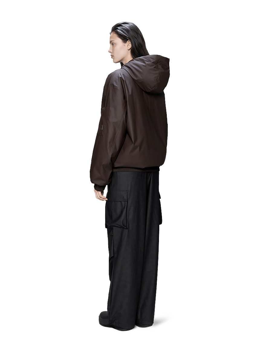 Rains - Lohja Insulated Bomber Jacket W3T1 - herbstjacken - bark - 2