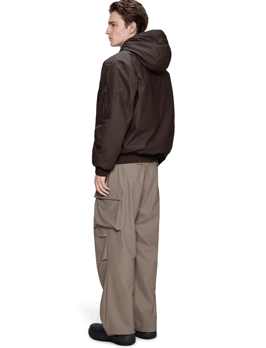 Rains - Lohja Insulated Bomber Jacket W3T1 - herbstjacken - bark - 5