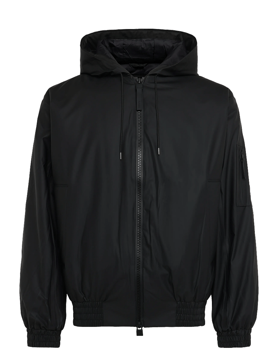 Rains - Lohja Insulated Bomber Jacket W3T1 - frühlingsjacken - black - 0