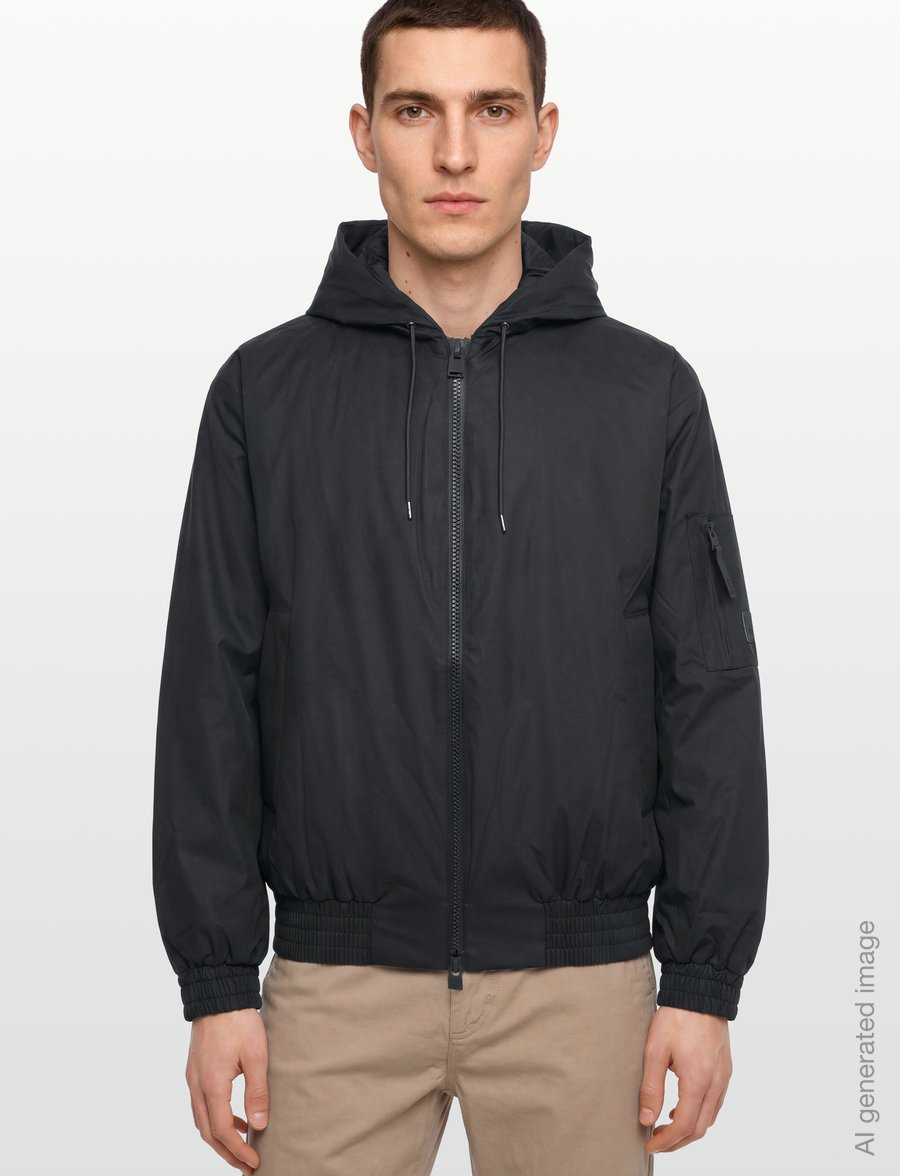 Rains - Lohja Insulated Bomber Jacket W3T1 - frühlingsjacken - navy - 3