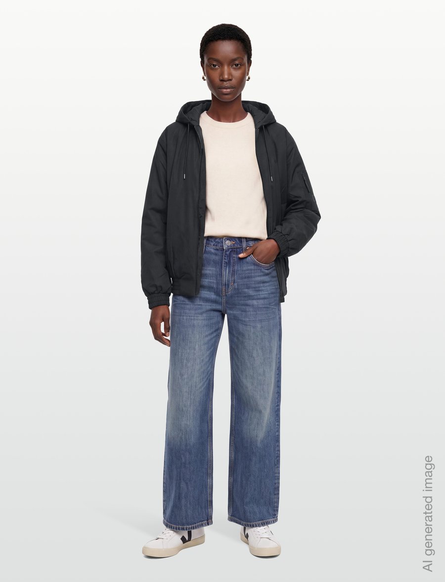 Rains - Lohja Insulated Bomber Jacket W3T1 - frühlingsjacken - navy - 4