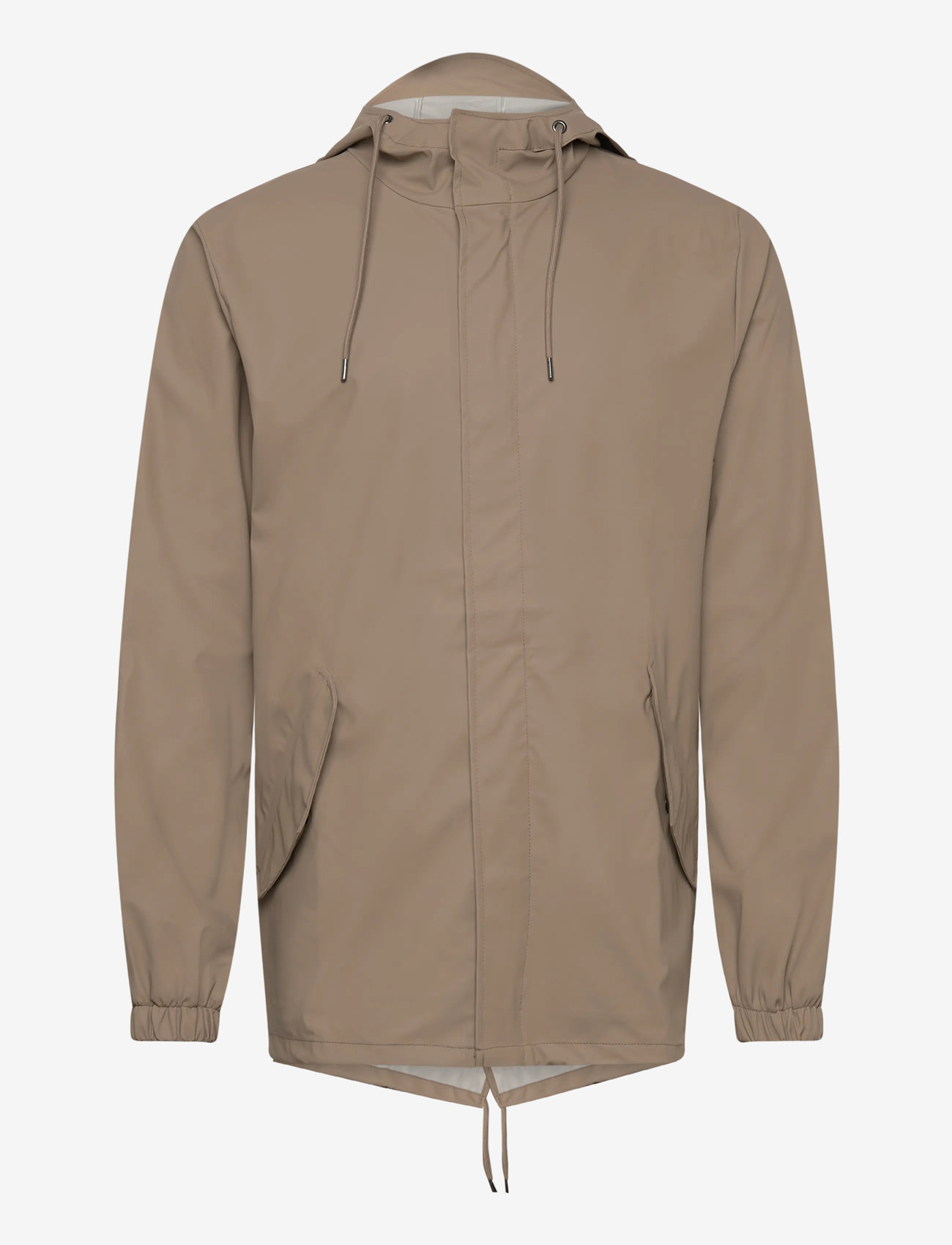 Rains - Fishtail Jacket W3 - jacken - beige - 0