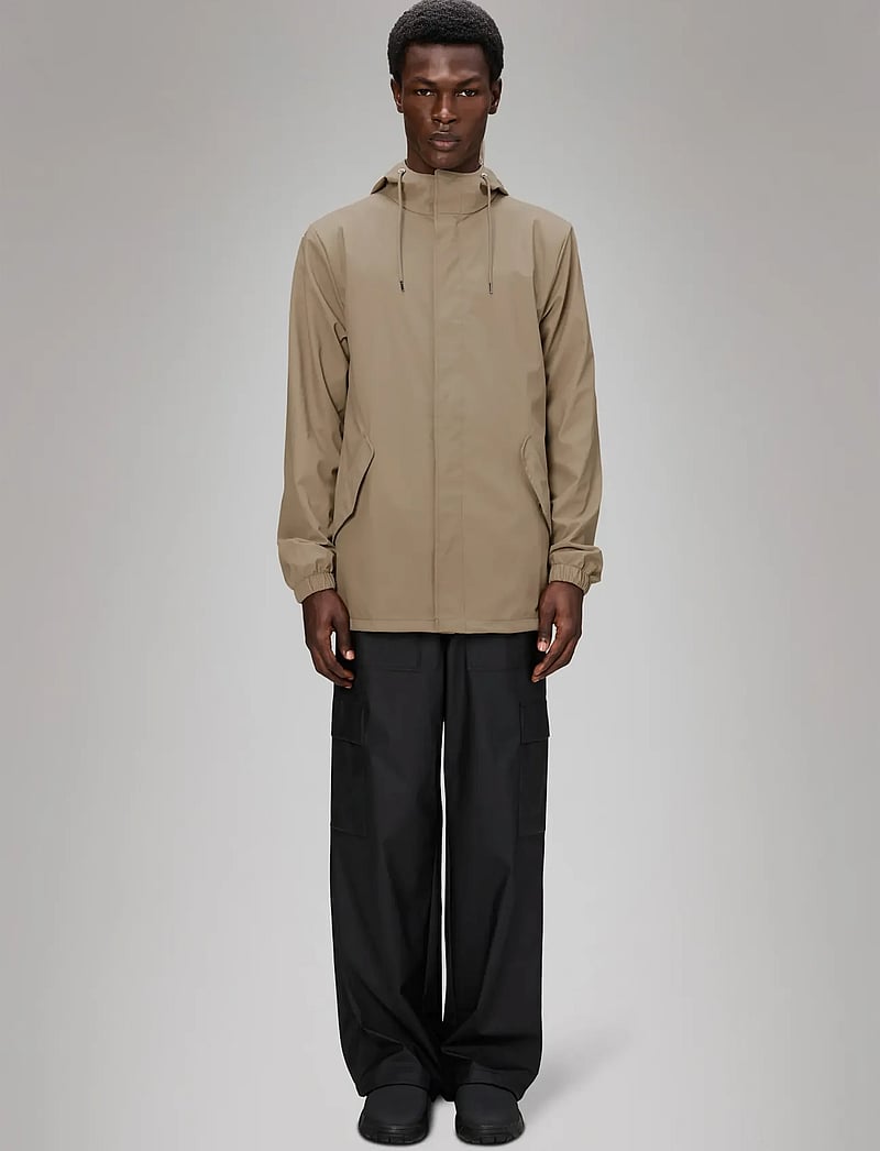 Rains - Fishtail Jacket W3 - regenmäntel - beige - 3