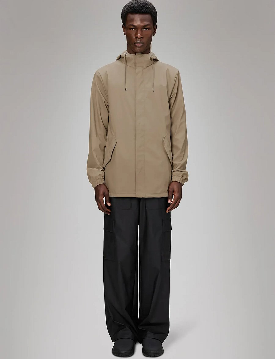 Rains - Fishtail Jacket W3 - regenmäntel - beige - 3
