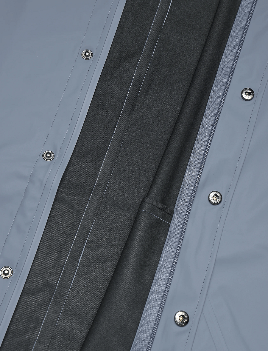 Rains - Fishtail Jacket W3 - vihmamantlid - blue dusk - 4