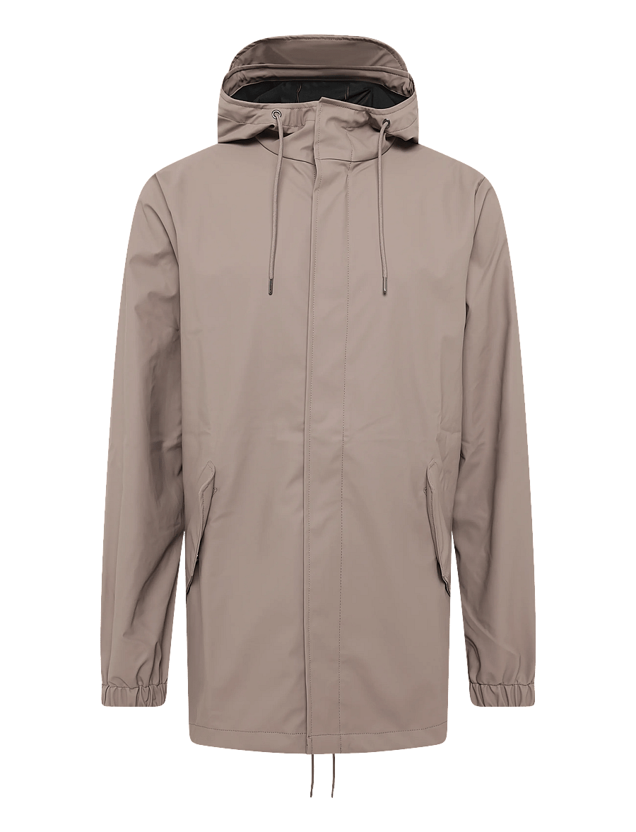 Rains - Fishtail Jacket W3 - vihmamantlid - cinder - 0