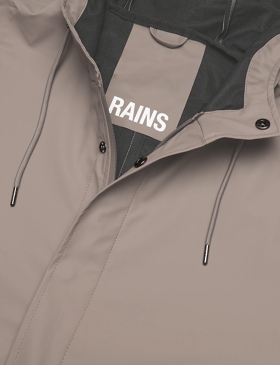 Rains - Fishtail Jacket W3 - vihmamantlid - cinder - 2