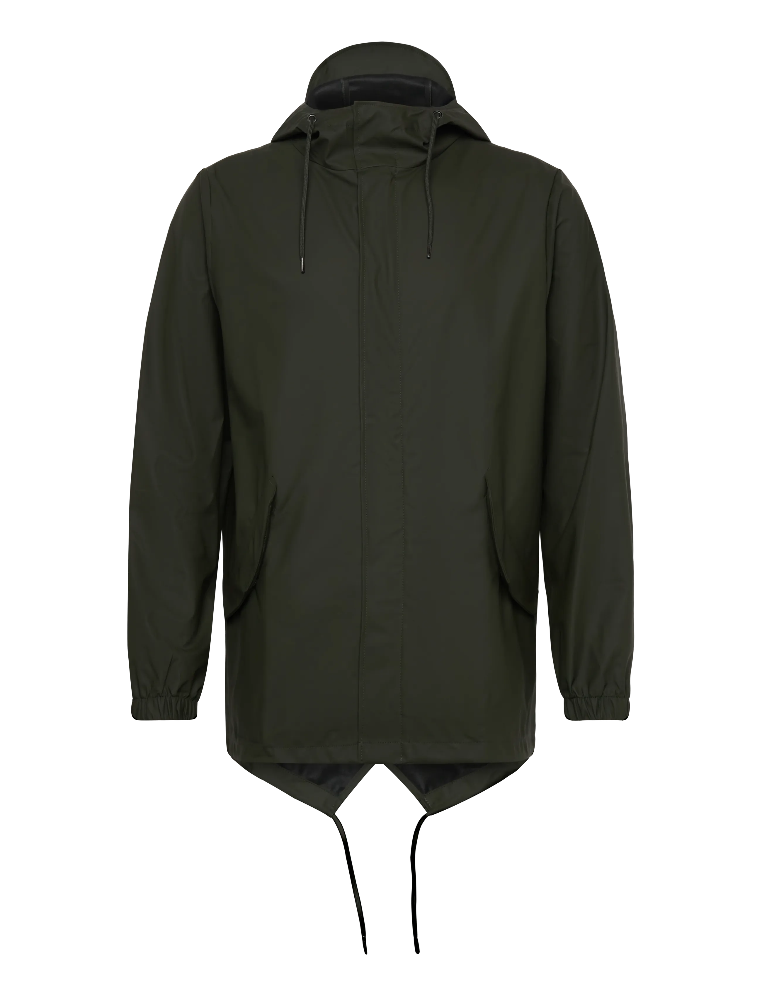 RAINS Fishtail Jacke W3 Khaki - M - Damen