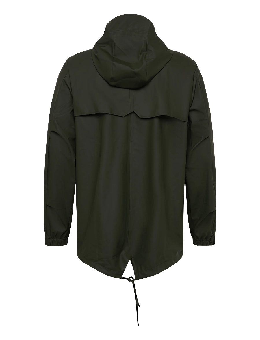 Rains - Fishtail Jacket W3 - muotitrendit - green - 2