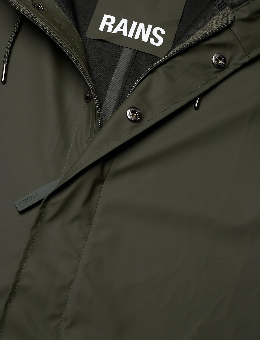Rains - Fishtail Jacket W3 - muotitrendit - green - 5