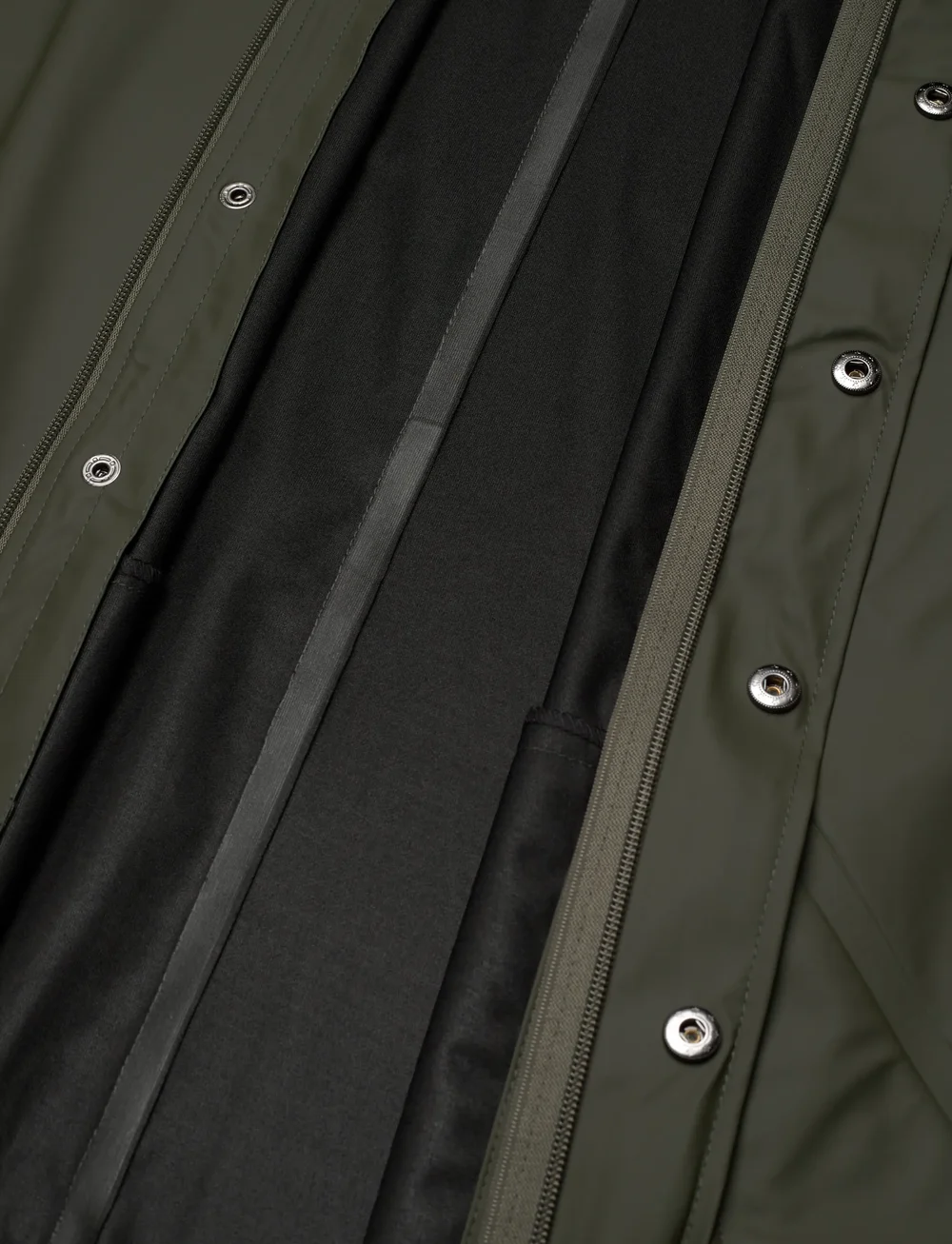 Rains - Fishtail Jacket W3 - regnjakker - green - 4