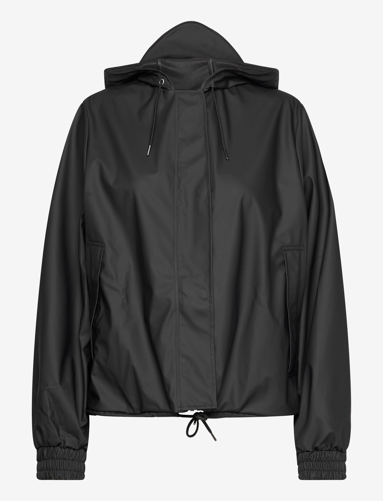 Rains - String W Jacket W3 - regenmäntel - black - 0