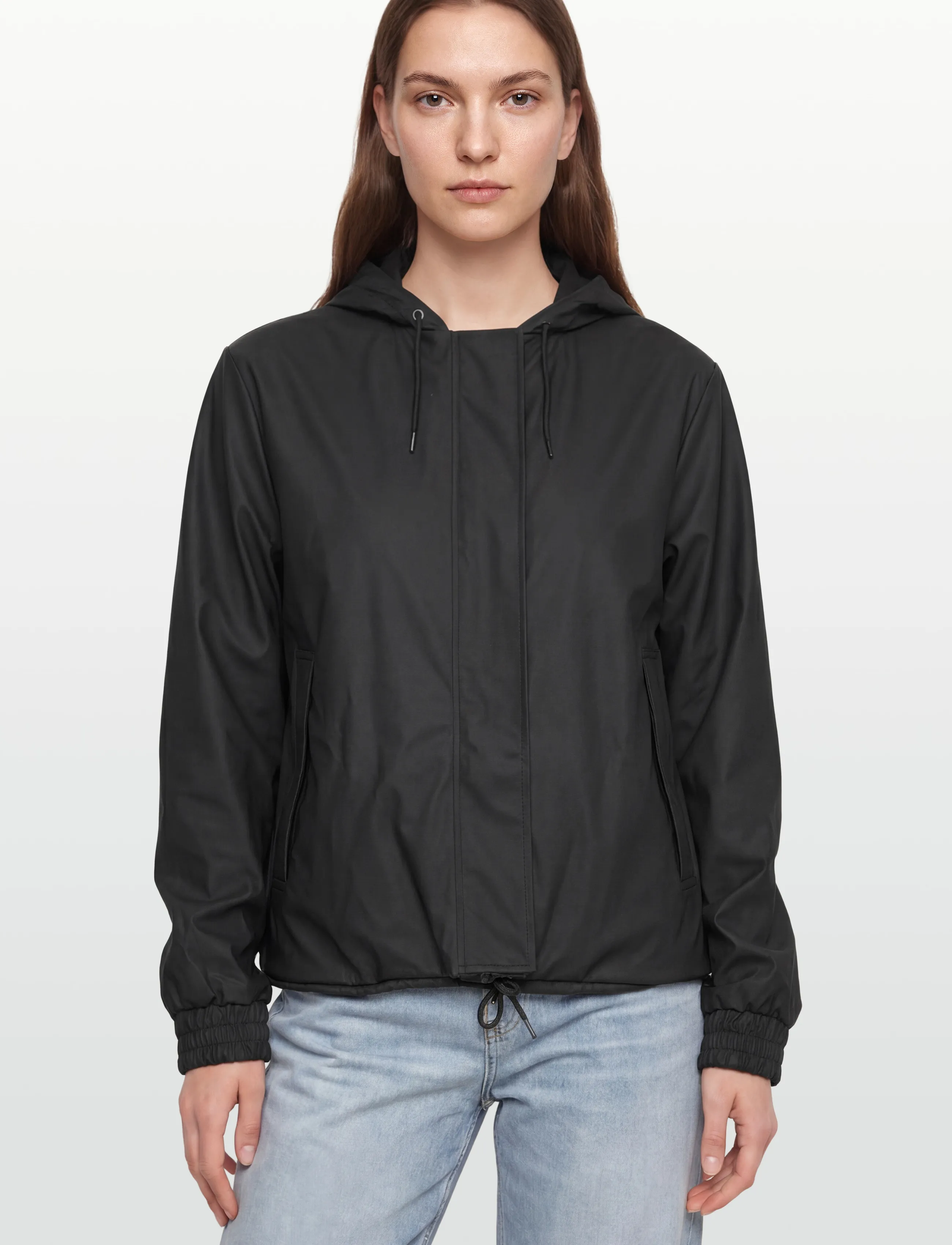 Rains - String W Jacket W3 - vihmamantlid - black - 3