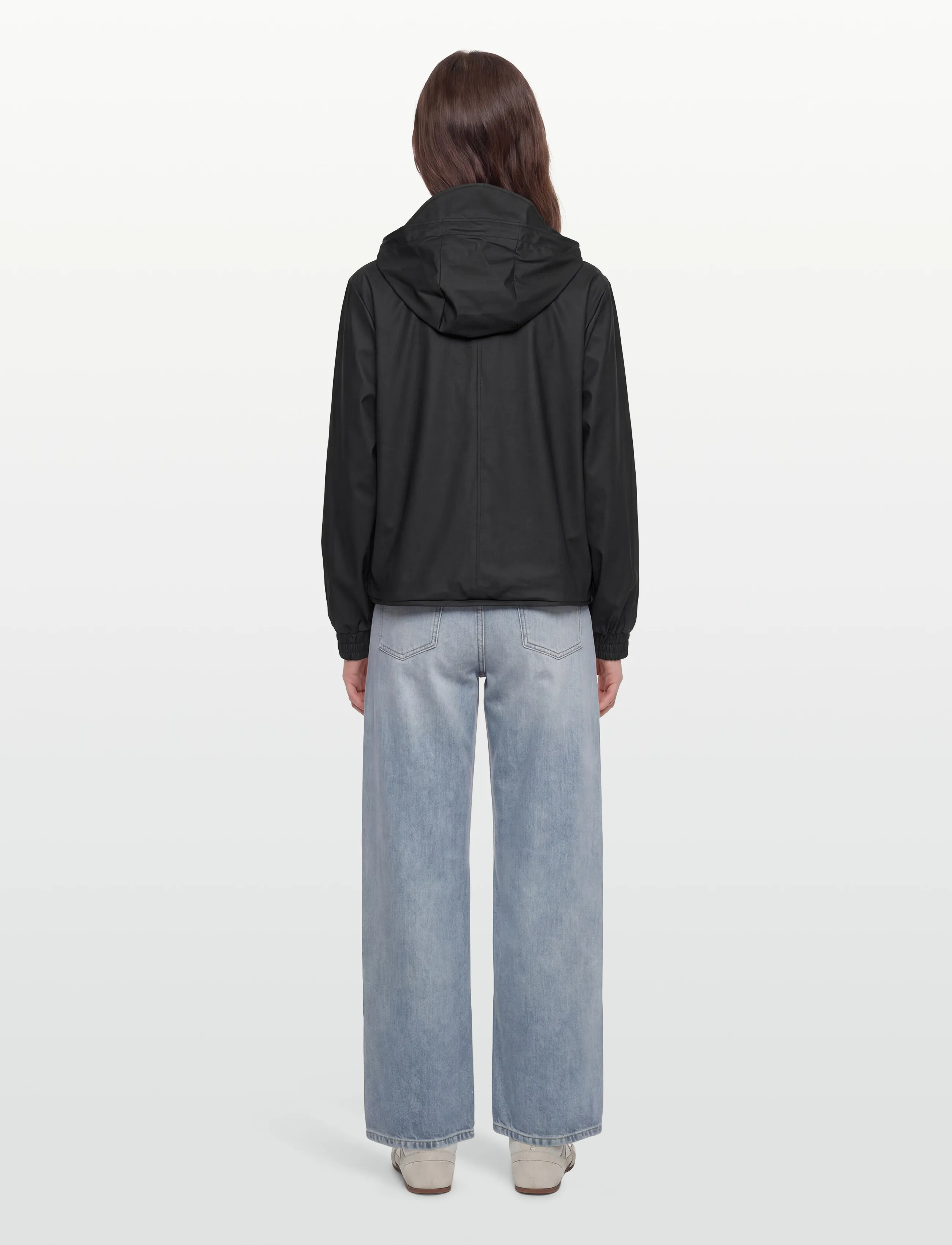 Rains - String W Jacket W3 - vihmamantlid - black - 4