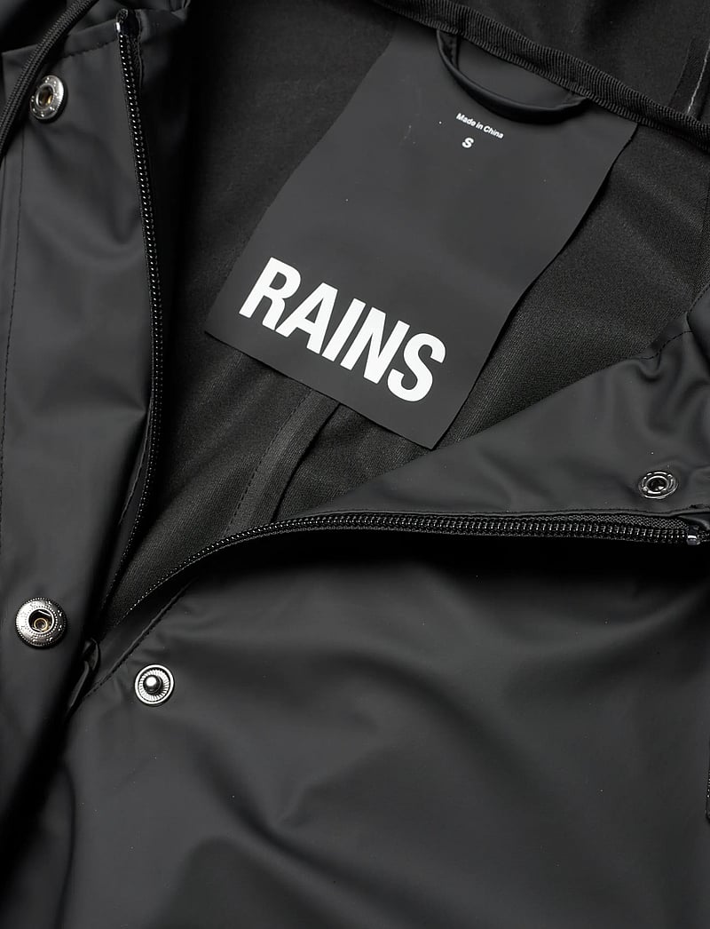 Rains - String W Jacket W3 - regenmäntel - black - 2