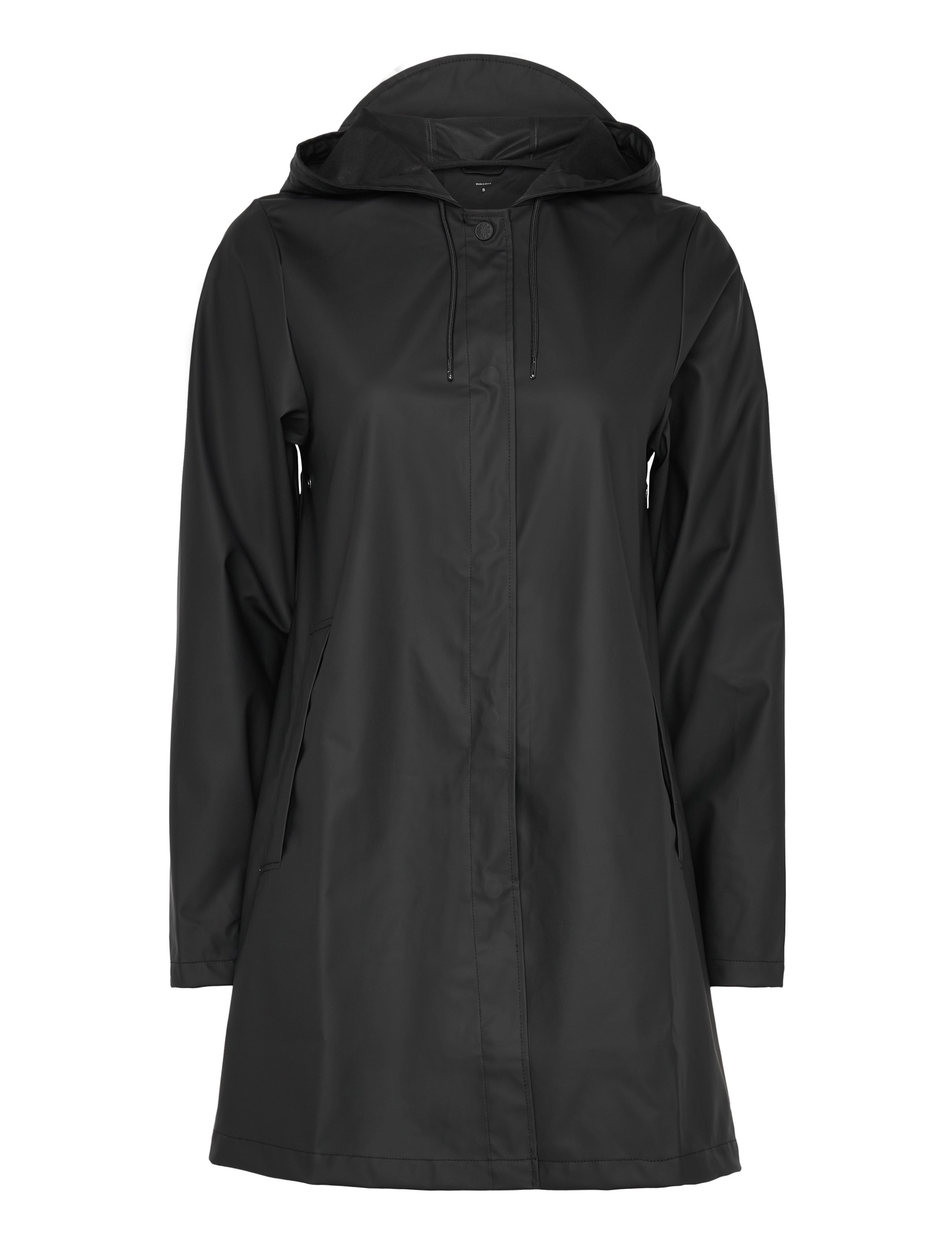 RAINS A-Line W Jacke W3 Schwarz - M - Damen