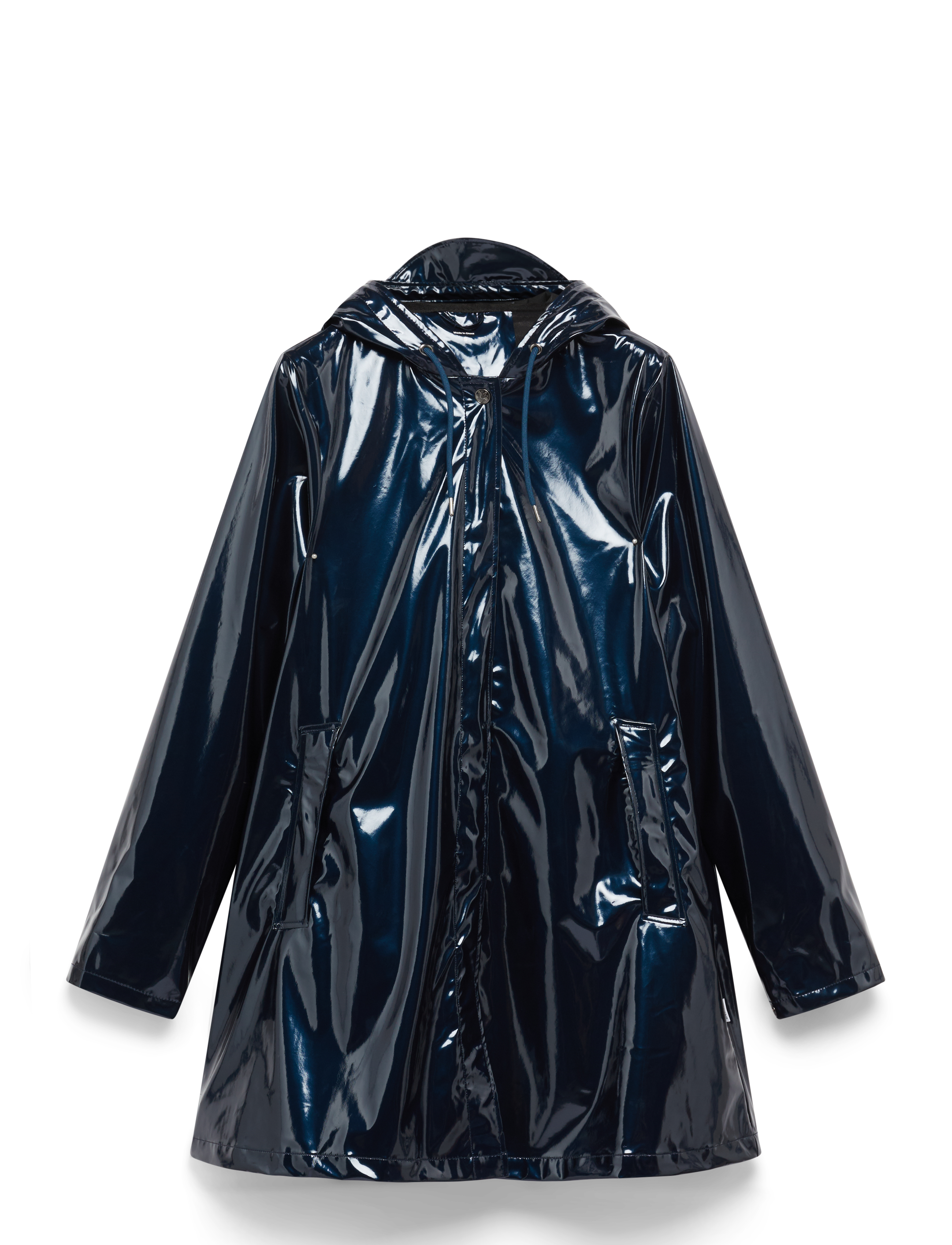 Rains A-Line W Jacket W3, Kvinder, A-Linje Regnjakke, Sort, Str: L