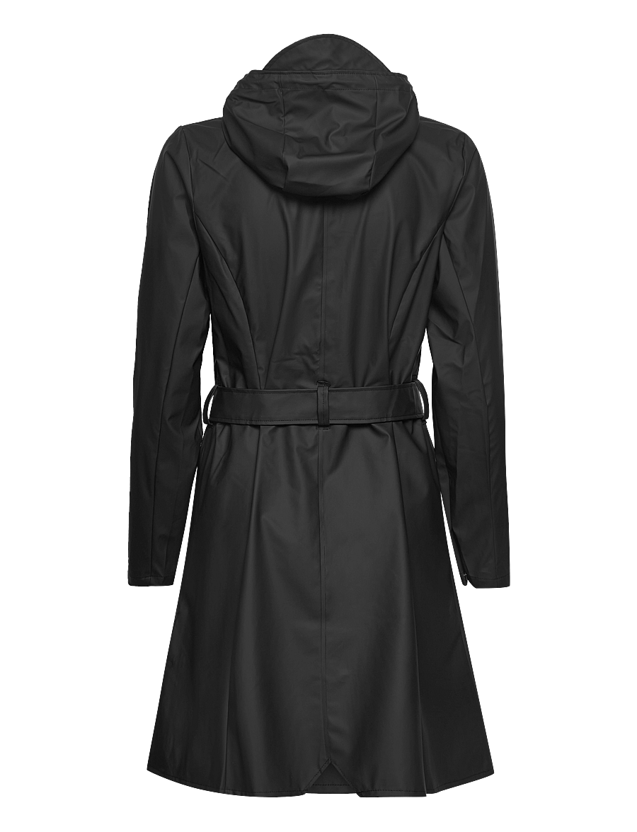 Rains - Curve W Jacket W3 - regnjakker - 01 black - 2