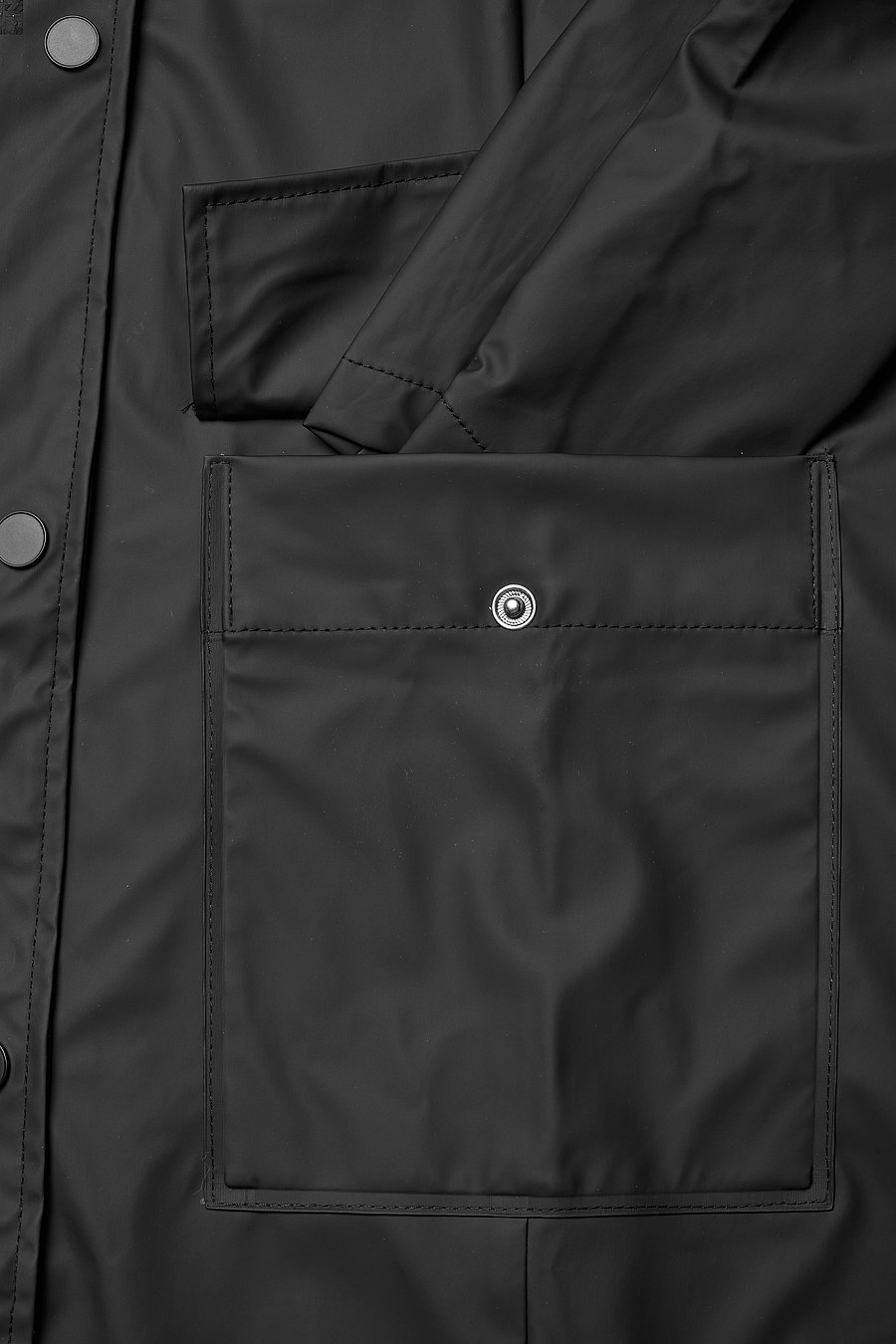 Rains - Curve W Jacket W3 - regnjakker - 01 black - 4