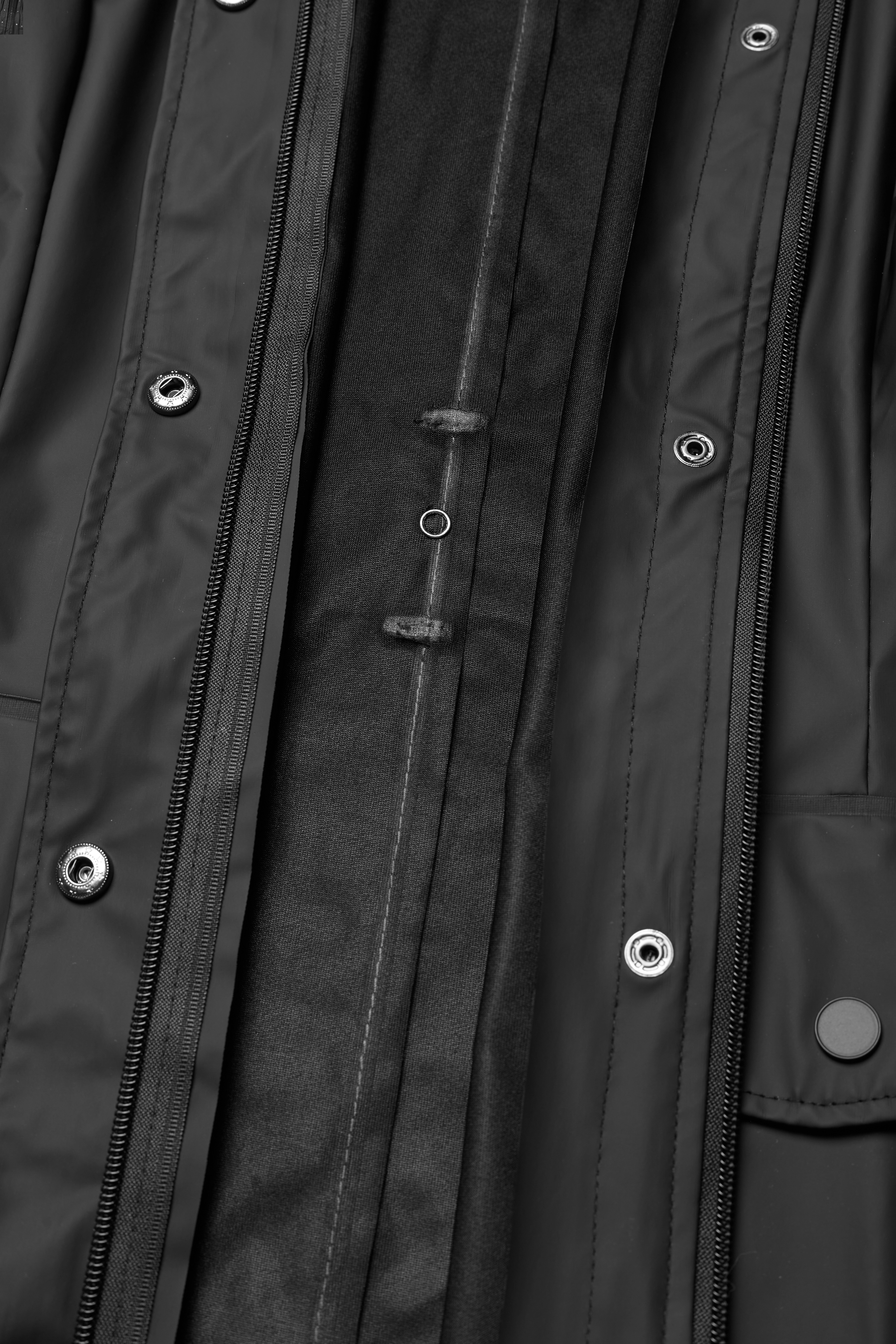 Rains - Curve W Jacket W3 - regnjakker - 01 black - 5