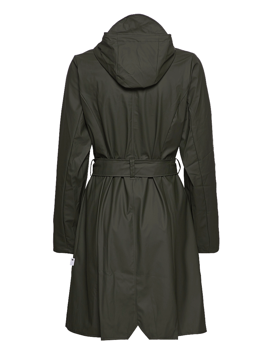 Rains - Curve W Jacket W3 - regnjakker - 03 green - 2