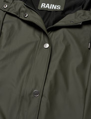 Rains - Curve W Jacket W3 - rain coats - 03 green - 2