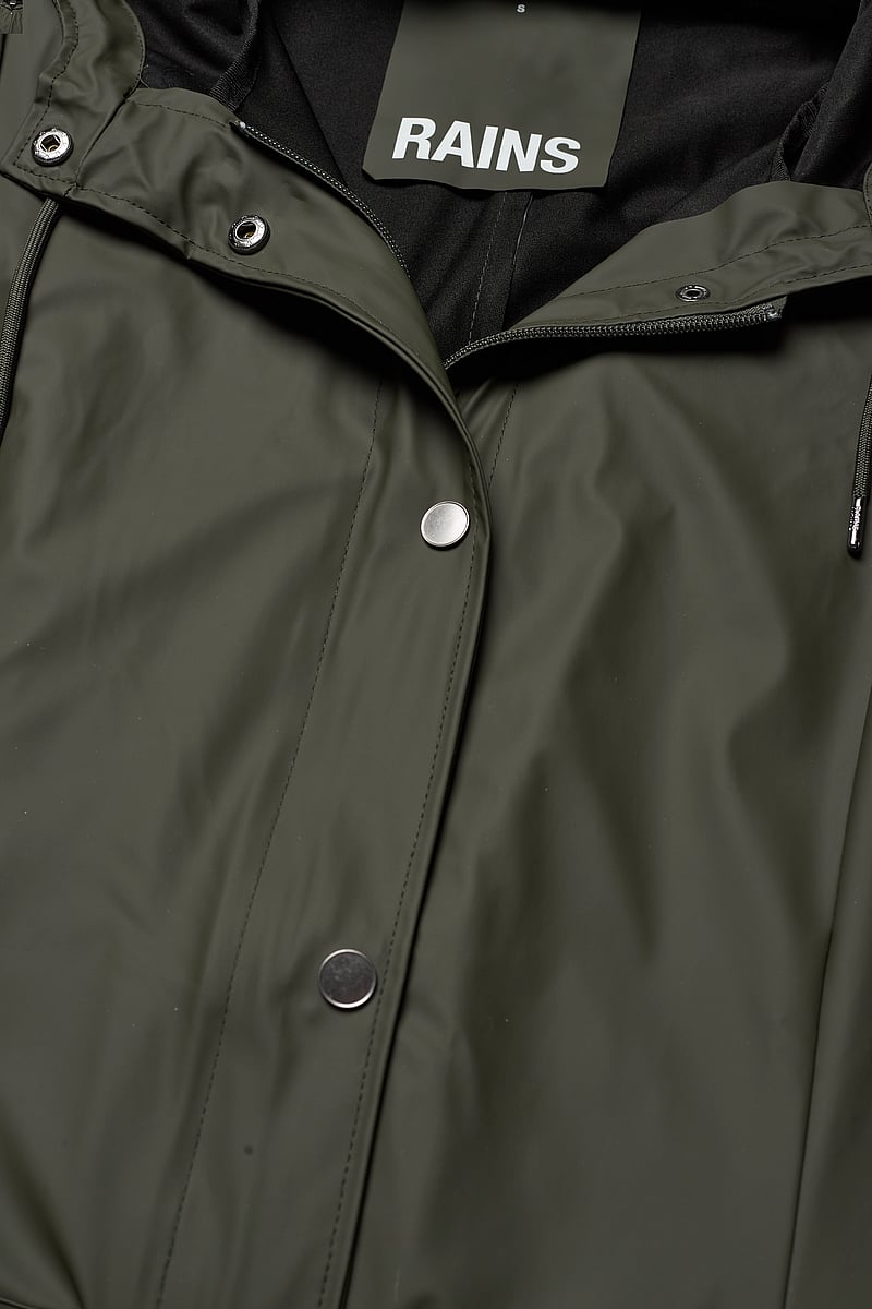 Rains - Curve W Jacket W3 - regenmäntel - 03 green - 3