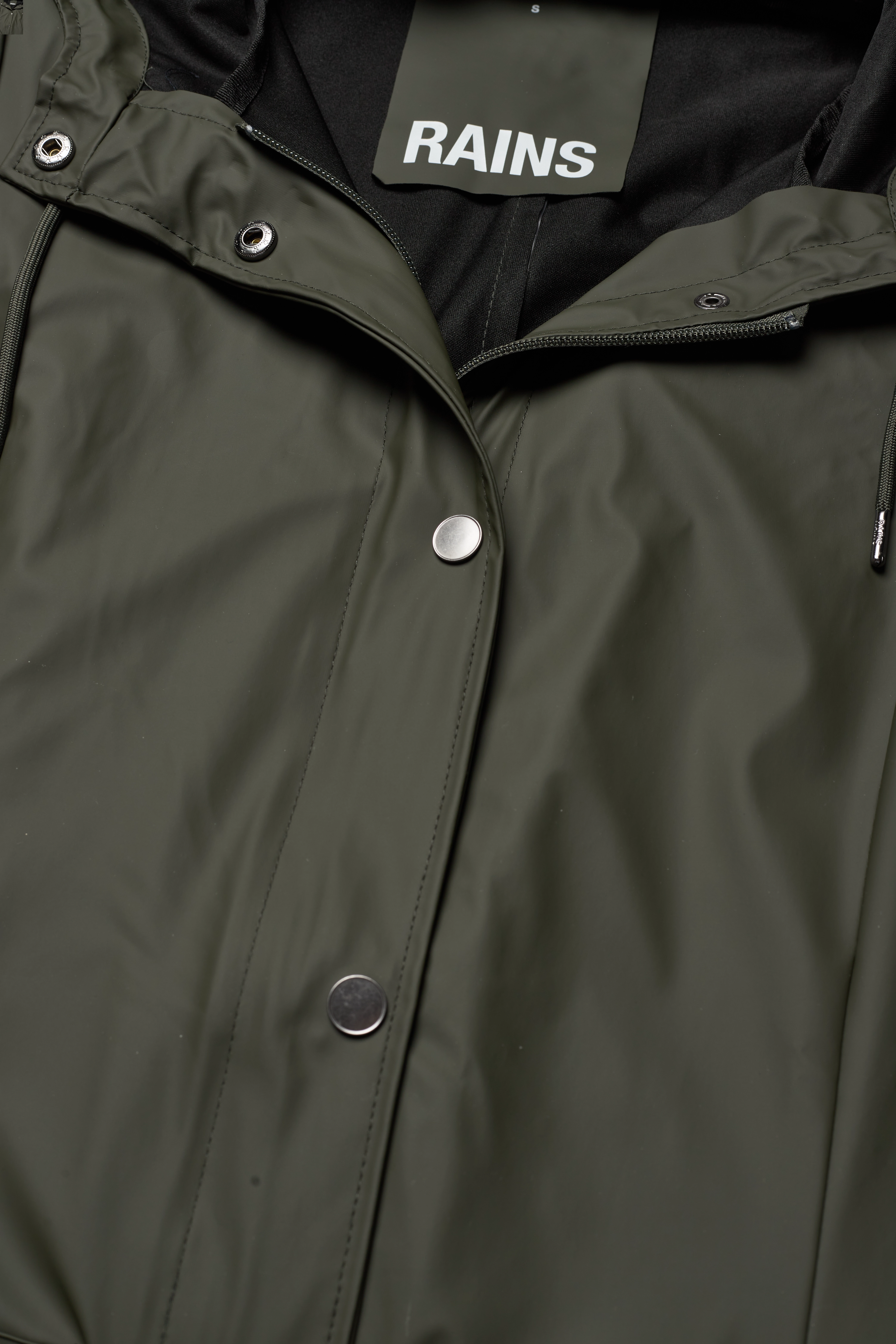Rains - Curve W Jacket W3 - regnjakker - 03 green - 3