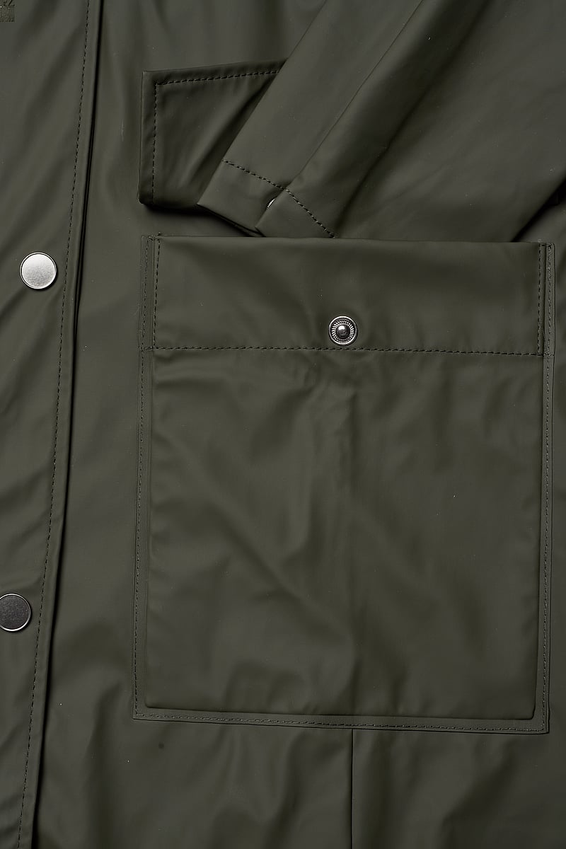 Rains - Curve W Jacket W3 - regenmäntel - 03 green - 4