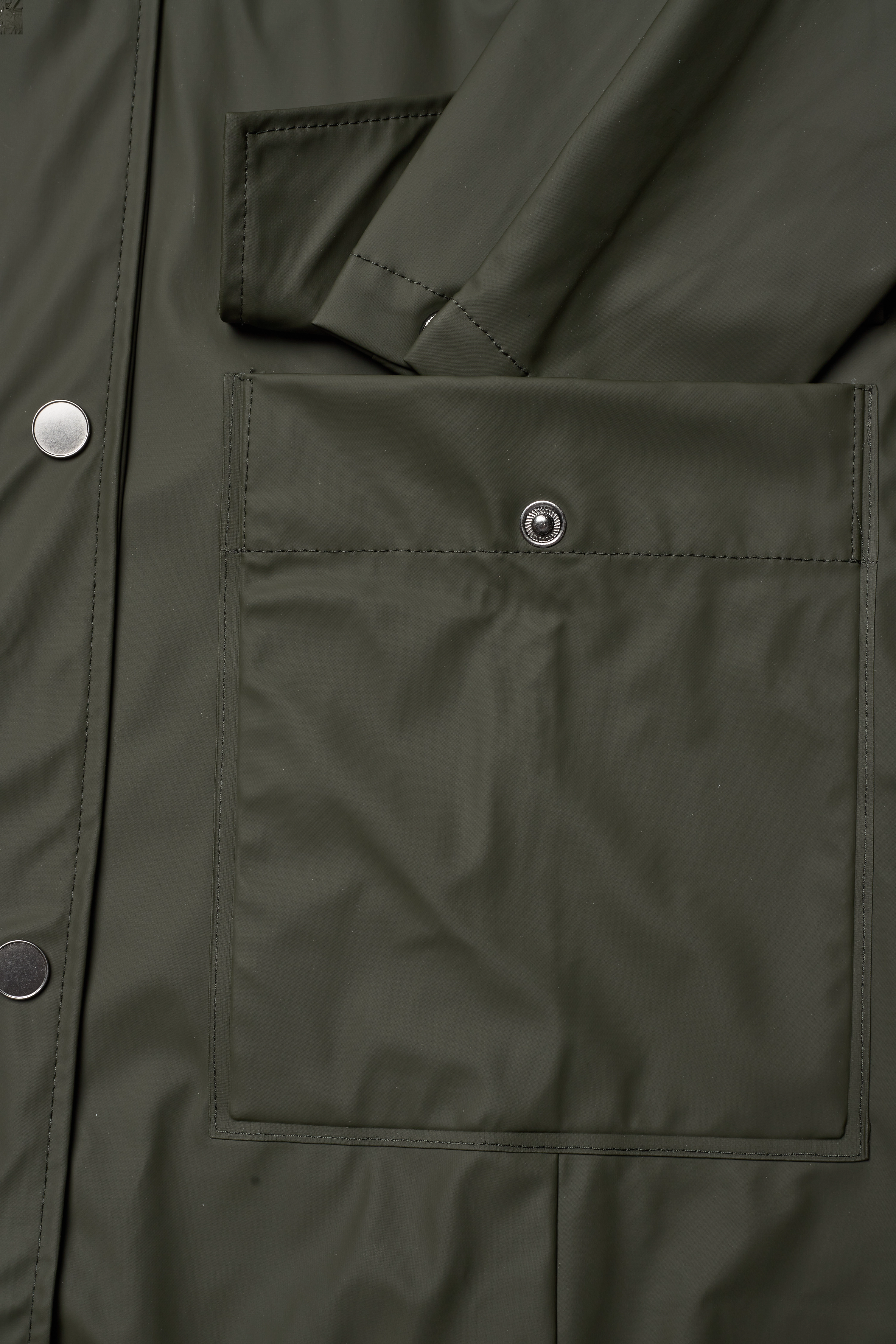 Rains - Curve W Jacket W3 - regnjakker - 03 green - 4