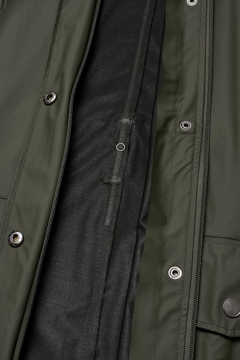Rains - Curve W Jacket W3 - regenmäntel - 03 green - 5