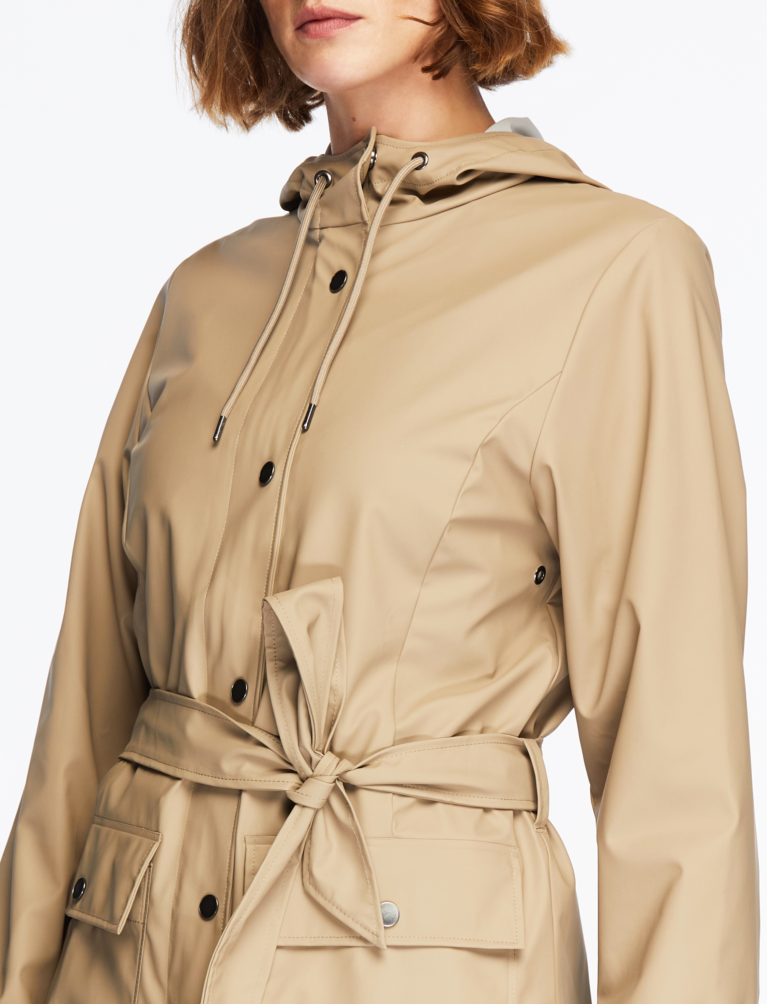 RAINS Curve Long Jacket W3 jackor dam – bild 7