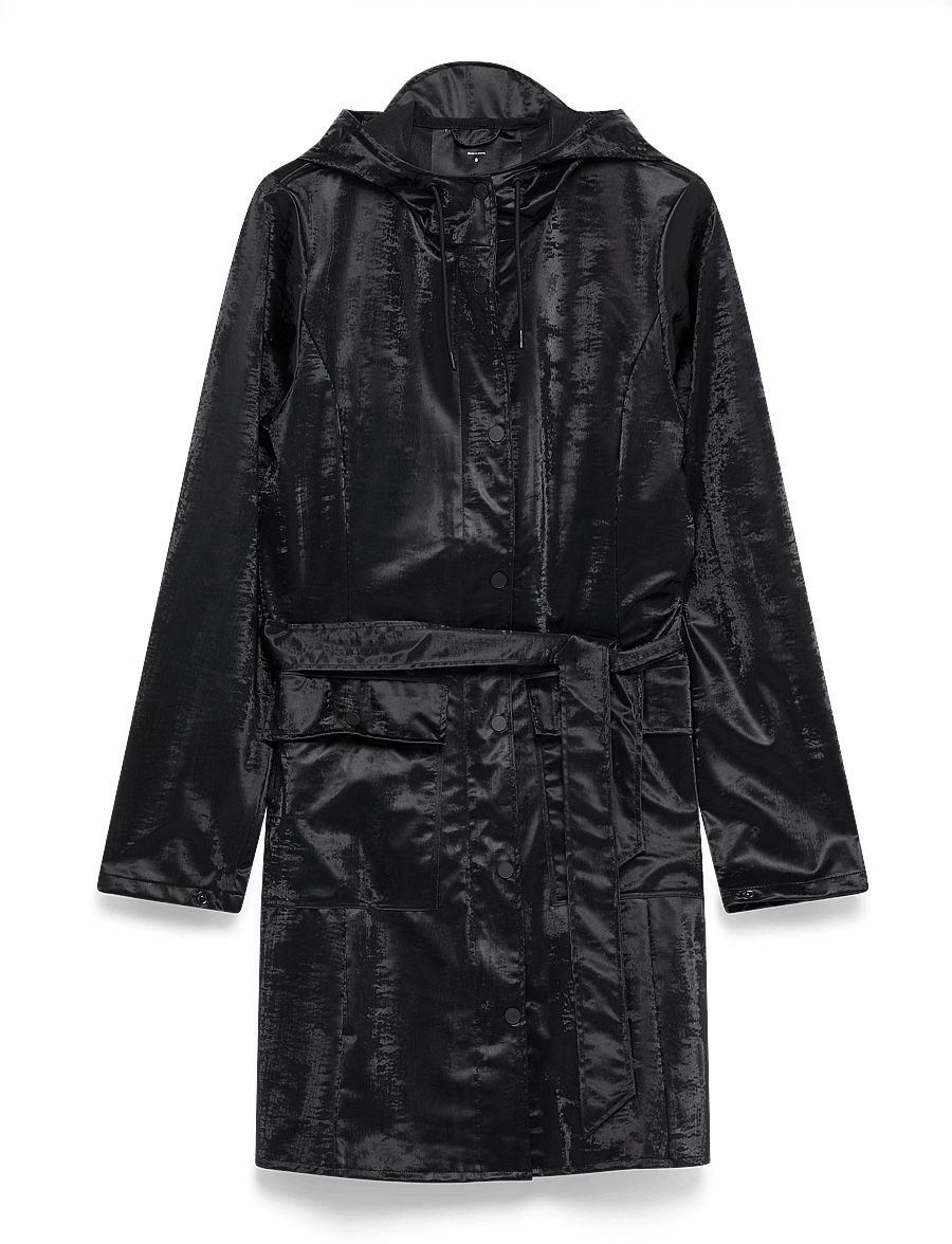 Rains - Curve W Jacket W3 - płaszcze przeciwdeszczowe - coal - 1