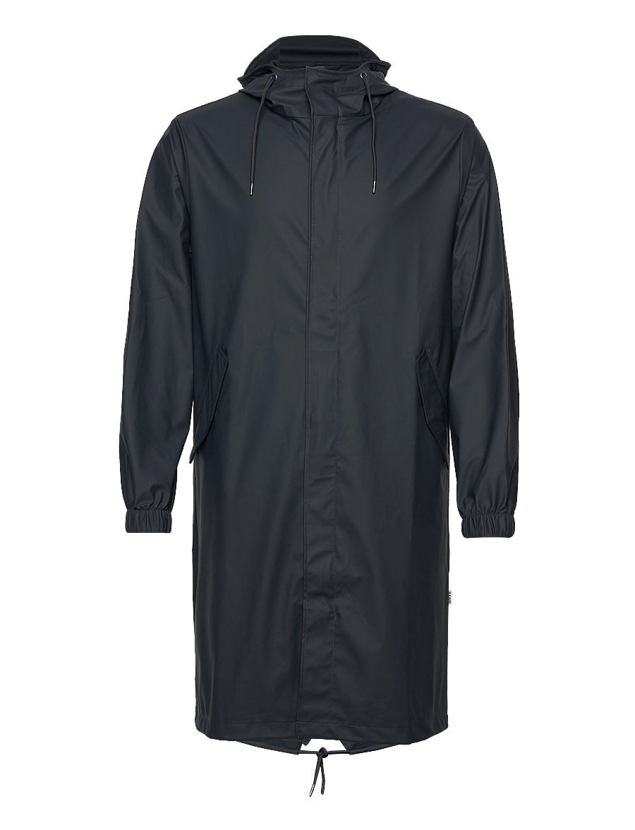 Rains - Fishtail Parka W3 - regnjakker - 47 navy - 1