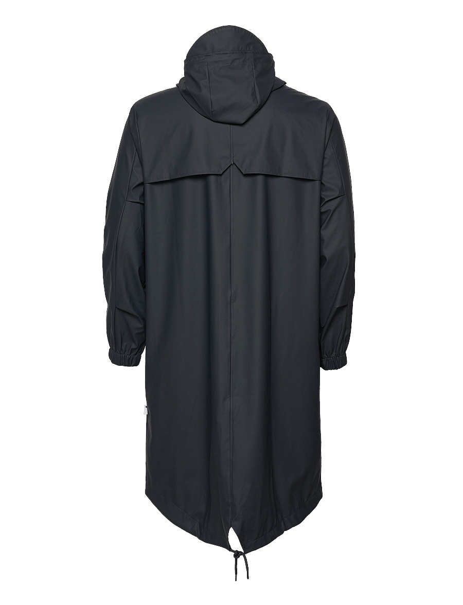 Rains - Fishtail Parka W3 - regnjakker - 47 navy - 2