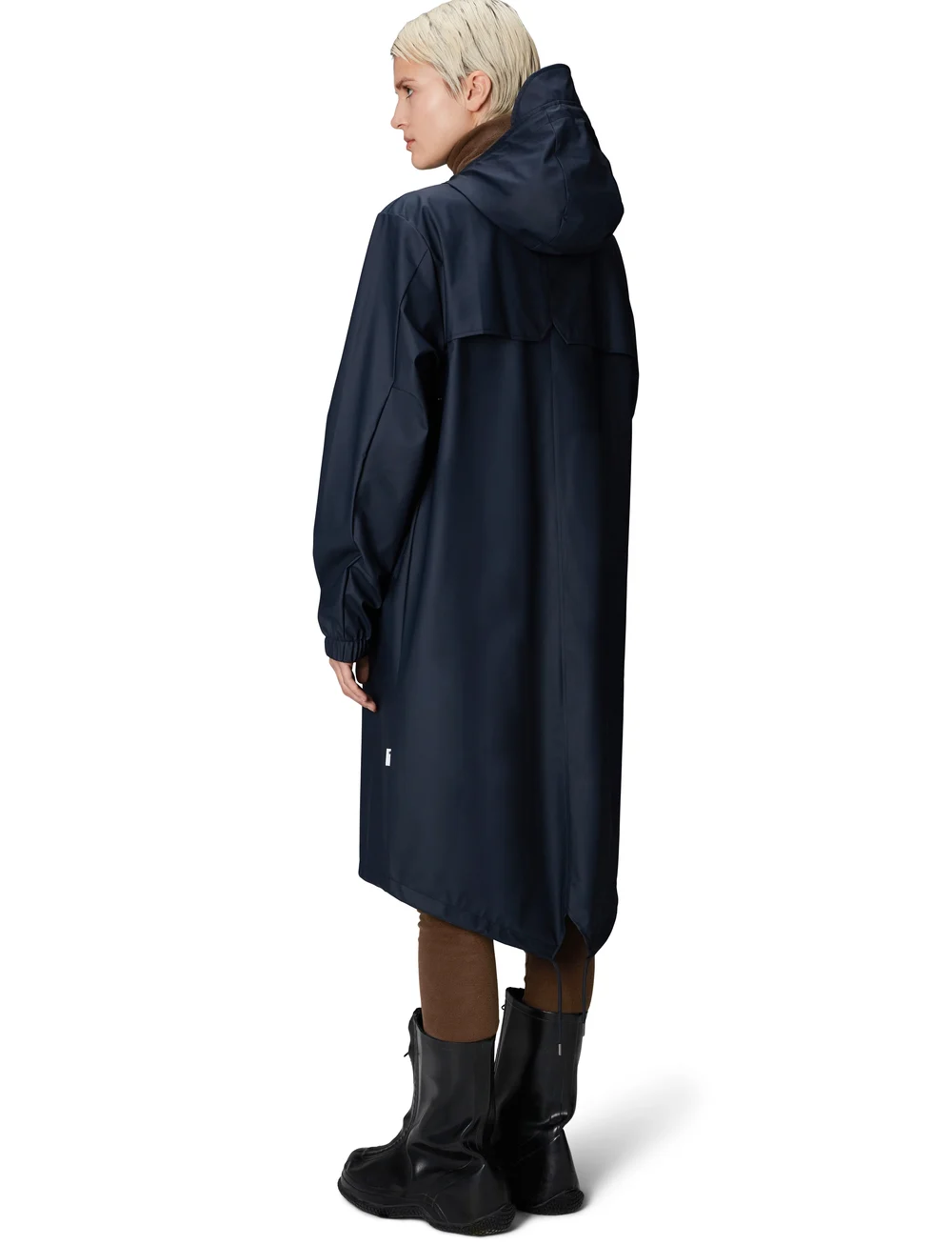 Rains - Fishtail Parka W3 - regnjakker - 47 navy - 3